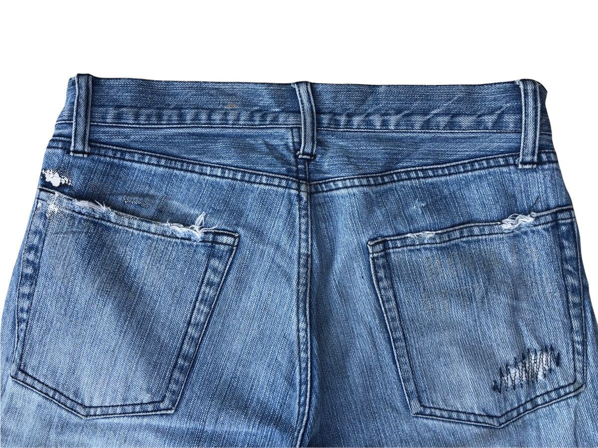 20471120 🔥Japanese 1990 Edge Rupert Distressed Flare Jeans🔥 Size US 31 - 5 Thumbnail
