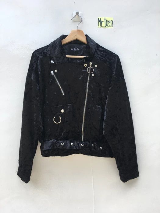 Rare Velvet PUNK Jacket By RASVOA Tokyo
