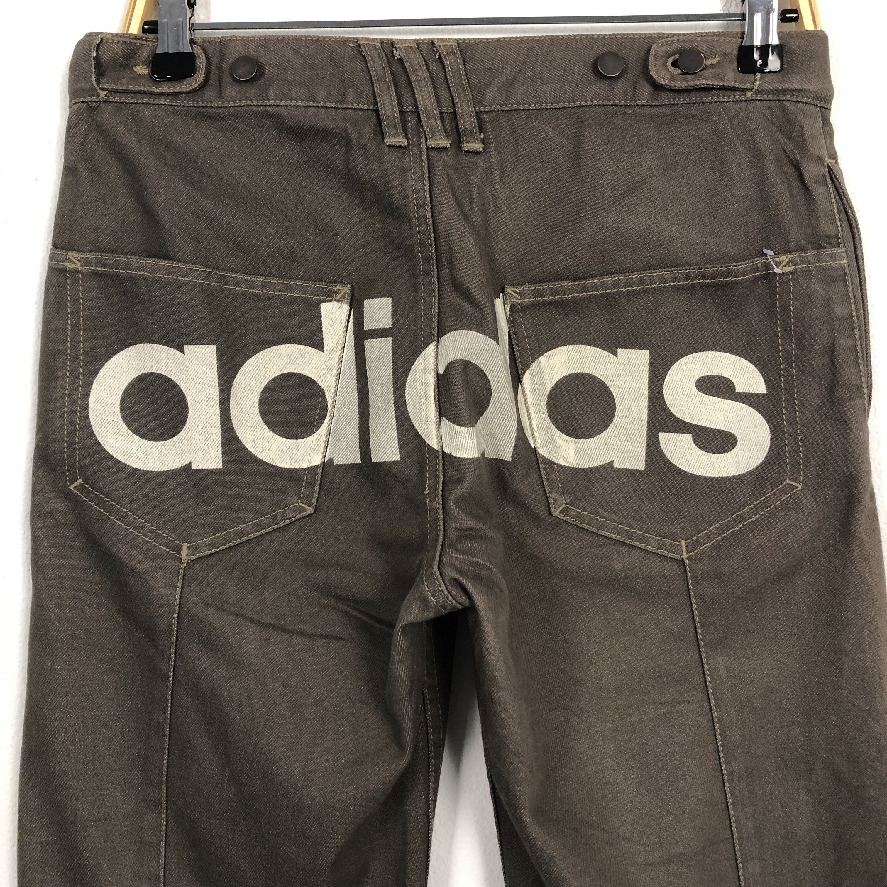 Adidas × Vintage Vintage Adidas Spell out Logo Style Pants Size US 32 / EU 48 - 2 Thumbnail