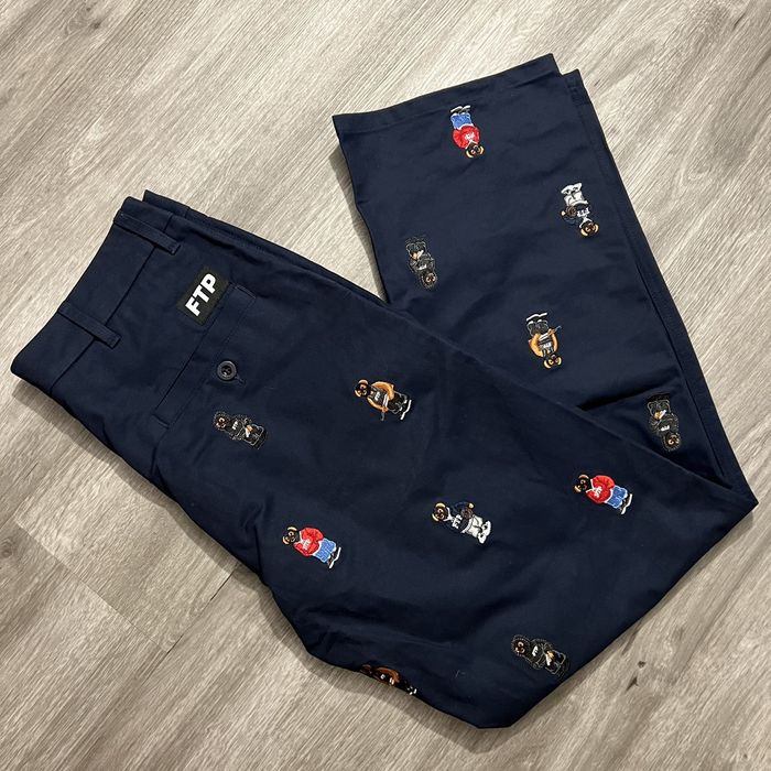Fuck The Population FTP Bear Chino Pants | Grailed