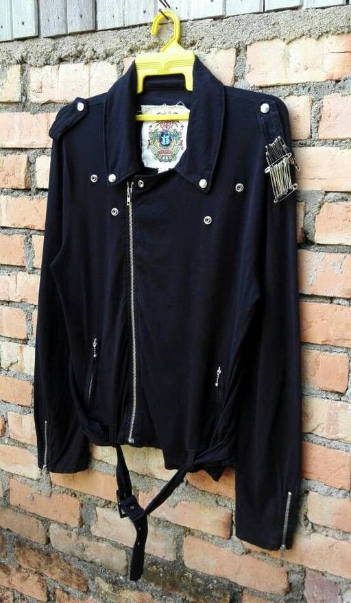 Japanese Brand phenomenon Japanese Brand Sweater Cotton Zip Design Punk Size US L / EU 52-54 / 3 - 2 Thumbnail