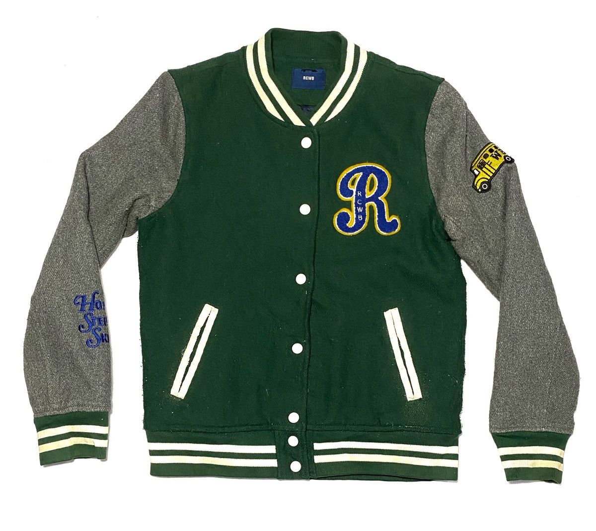 Japanese Brand Japanese Brand RCWB Wool Varsity Jacket Size US S / EU 44-46 / 1 - 3 Thumbnail