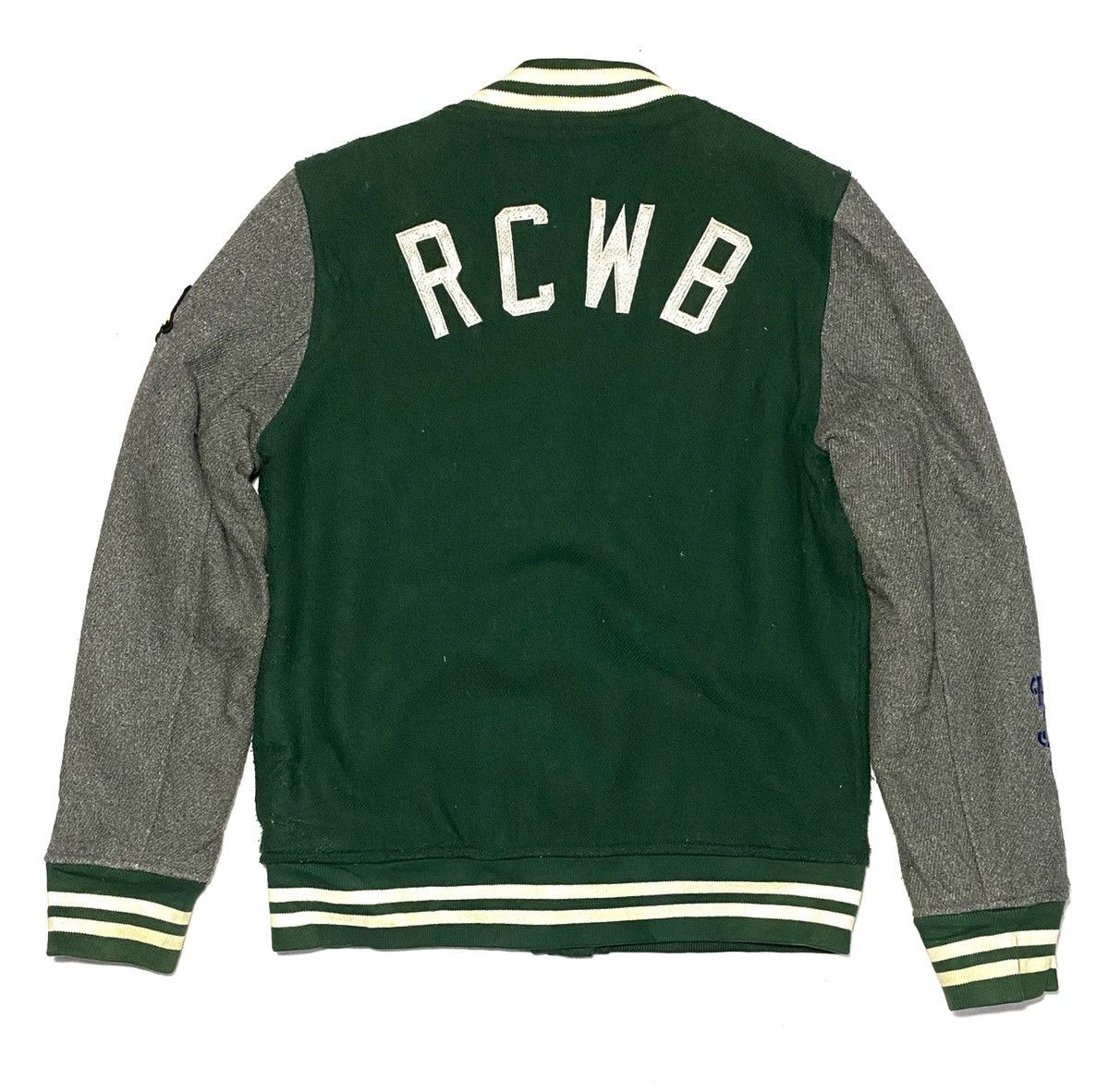 Japanese Brand Japanese Brand RCWB Wool Varsity Jacket Size US S / EU 44-46 / 1 - 2 Thumbnail