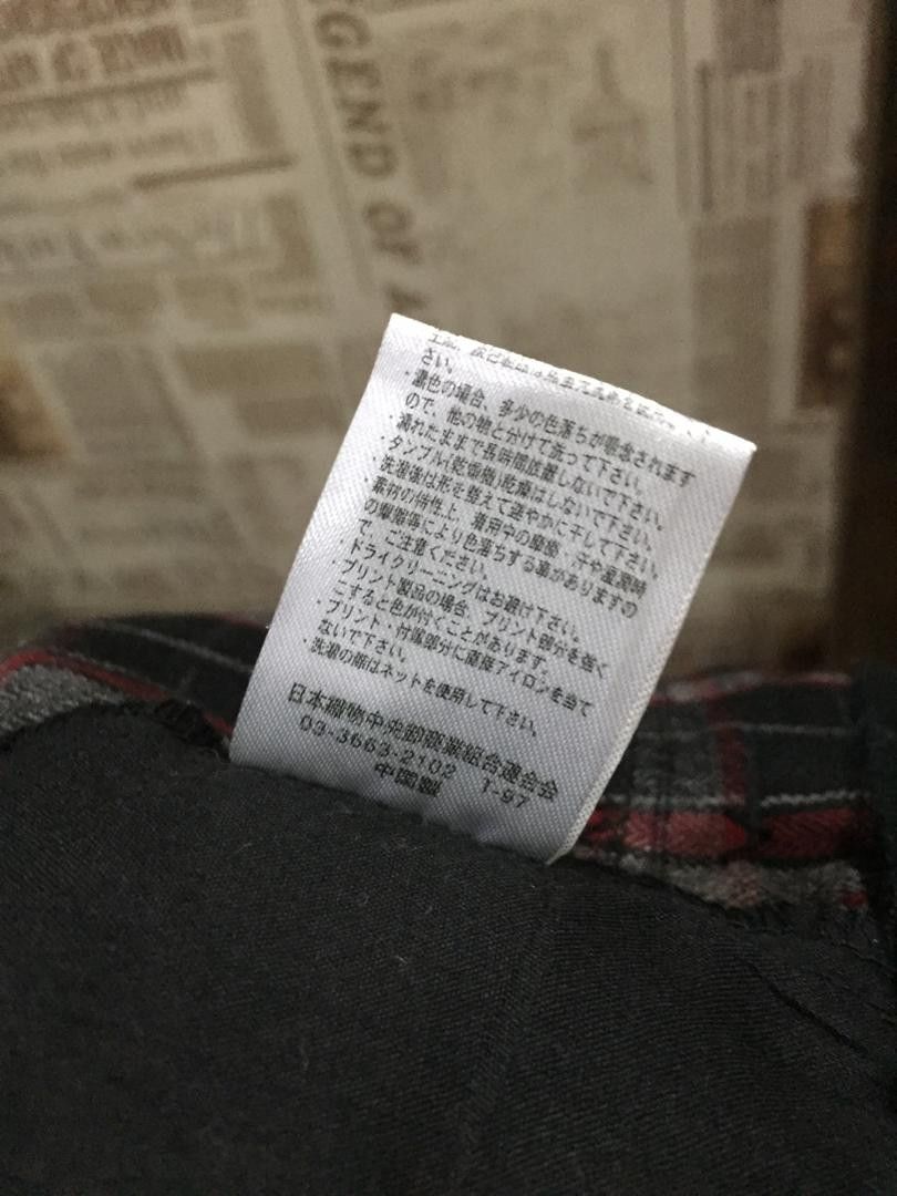 Designer × Japanese Brand × Seditionaries Plaid Design Bondage Punk RAGOUT Respect Twisted Leg Pants Size US 35 - 7 Thumbnail