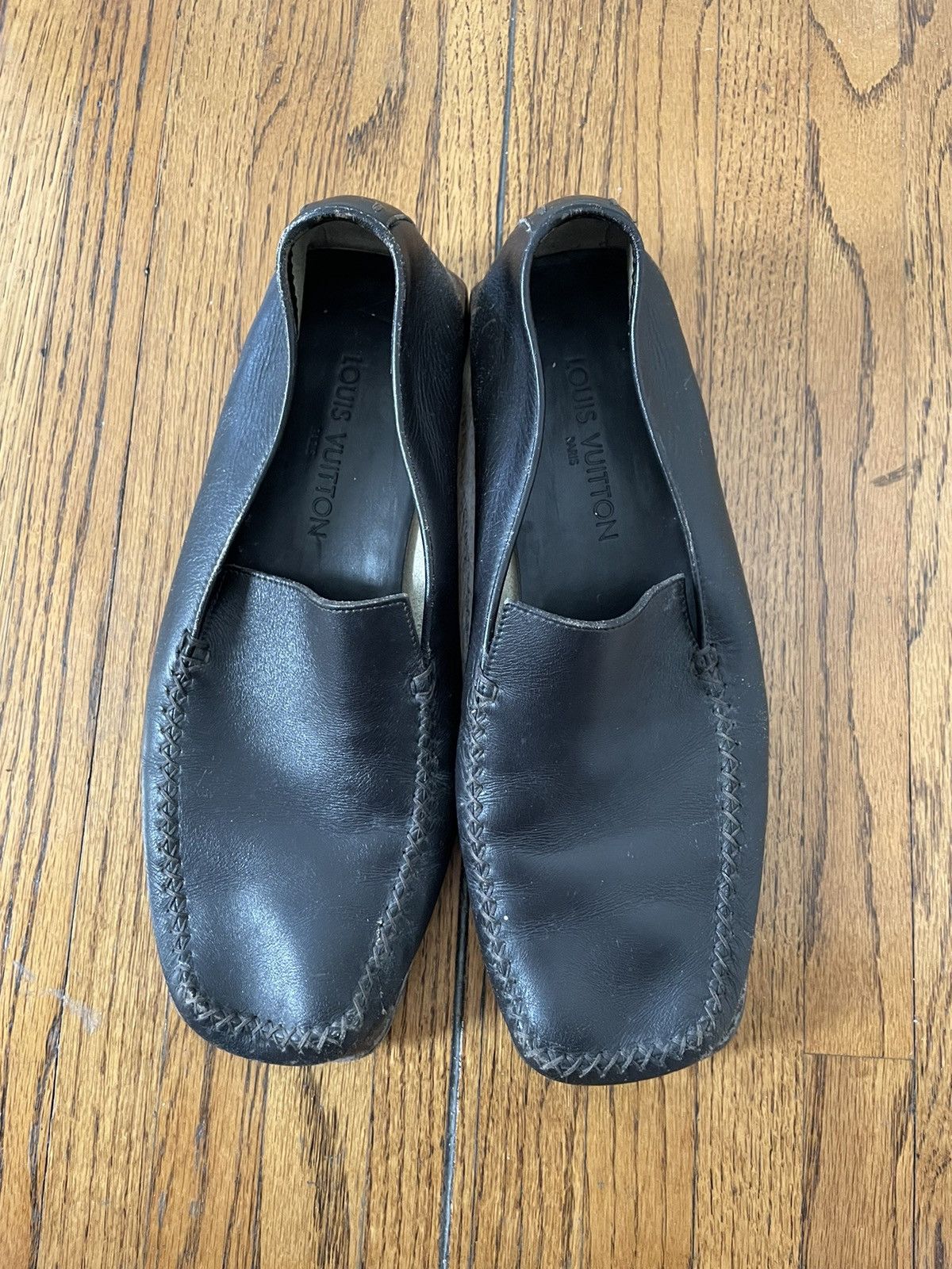 Louis Vuitton × Vintage Vintage Black Square Toe Louis  display picture 2