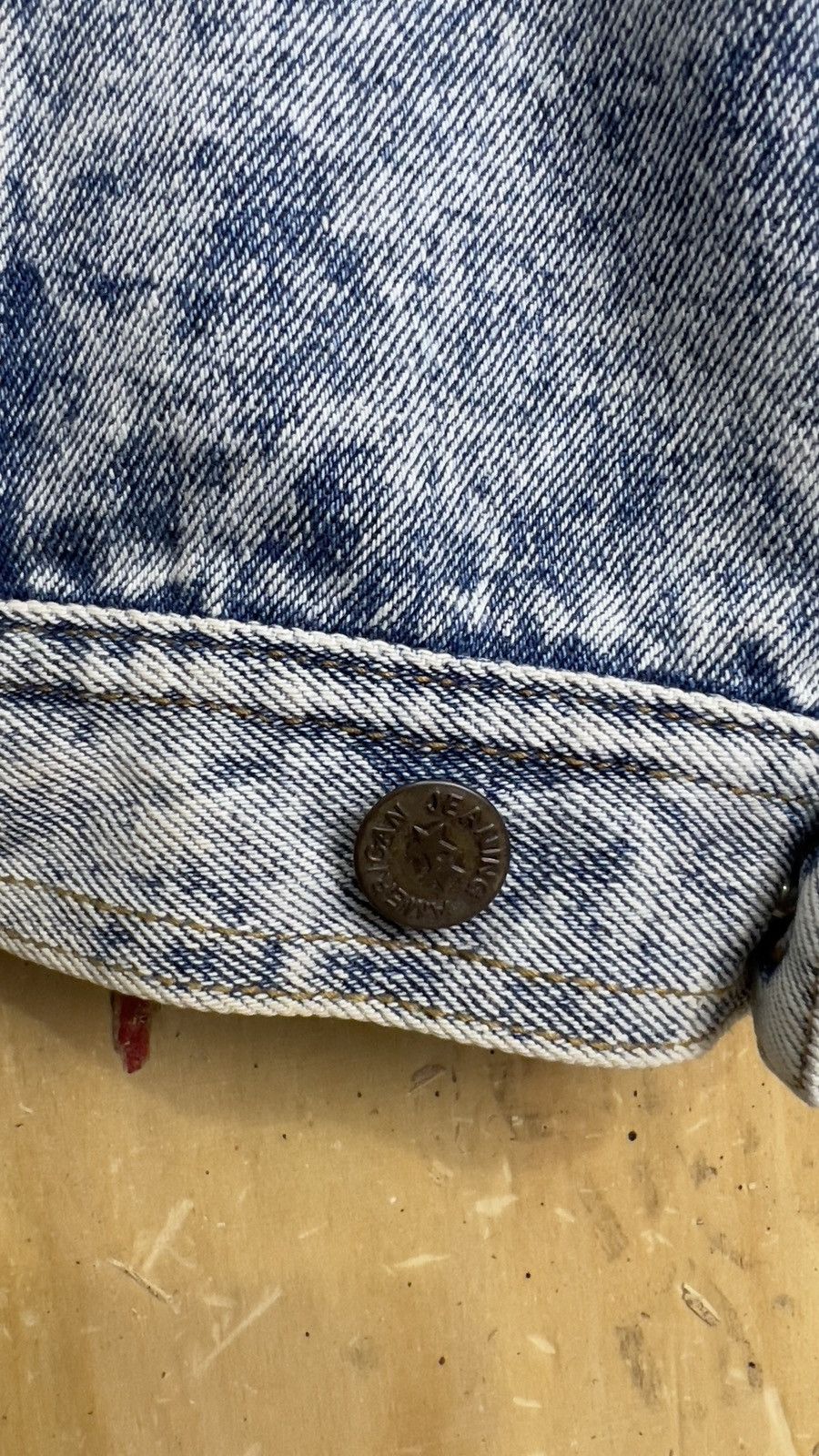 Vintage 🔥🔥NEEDGONE🔥🔥Vintage Denim Jacket MANPHOTO Size US M / EU 48-50 / 2 - 7 Thumbnail