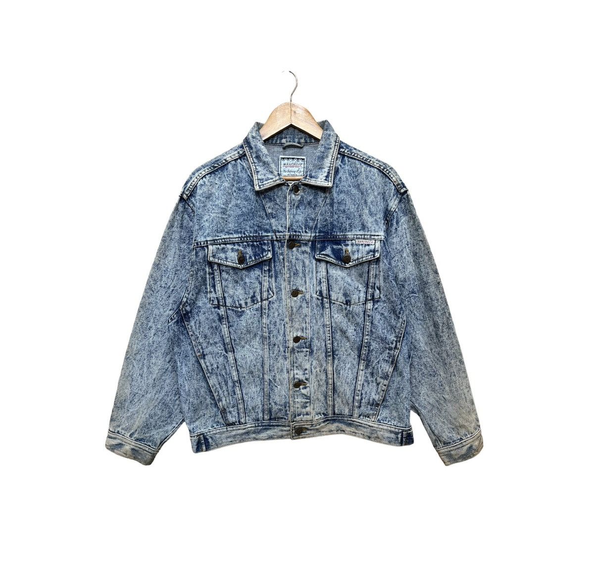 Vintage 🔥🔥NEEDGONE🔥🔥Vintage Denim Jacket MANPHOTO Size US M / EU 48-50 / 2 - 1 Thumbnail