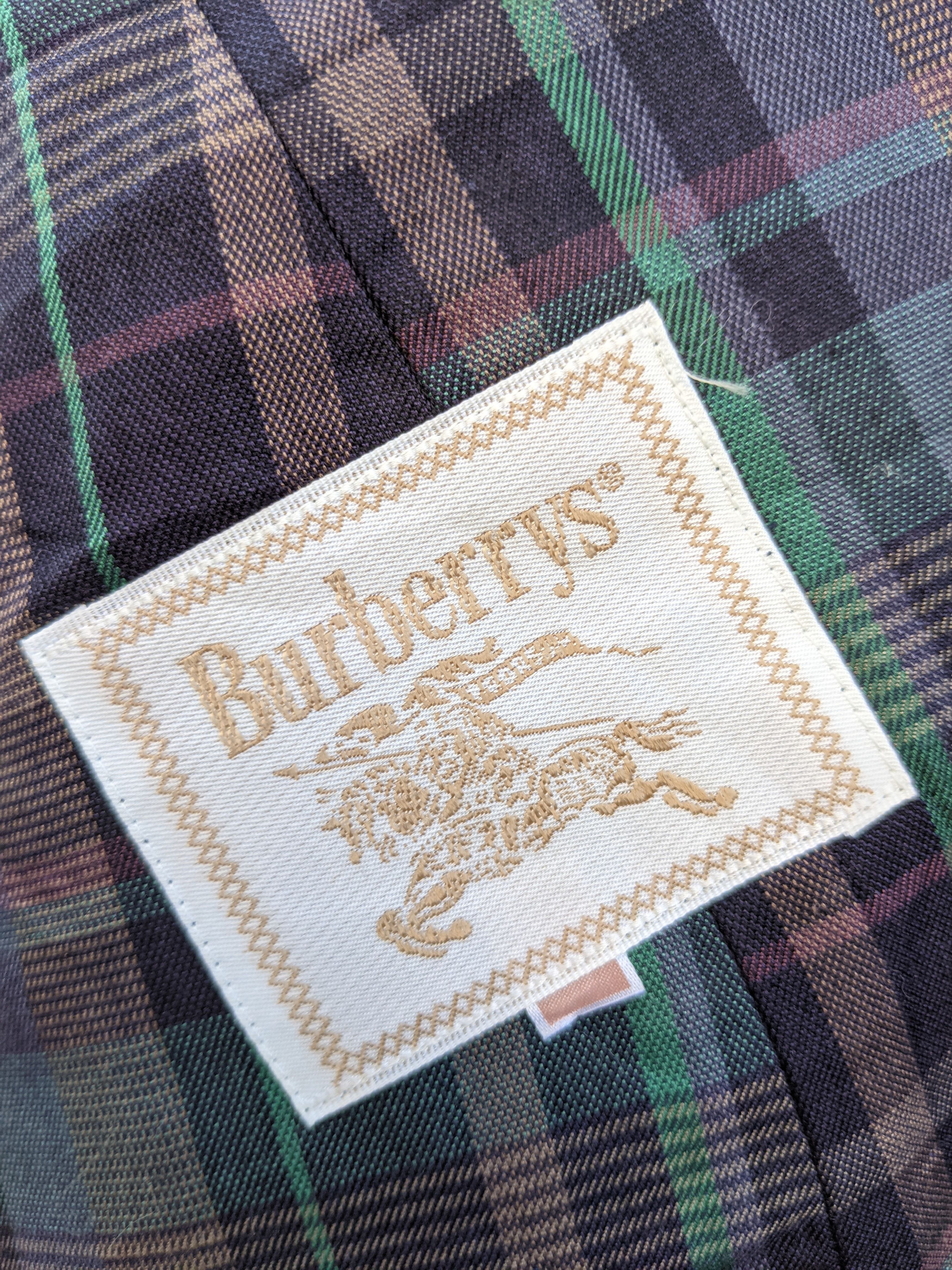 Burberry ⚡️Steals⚡️ Burberry Plaid Single Breasted Size 38S - 9 Thumbnail