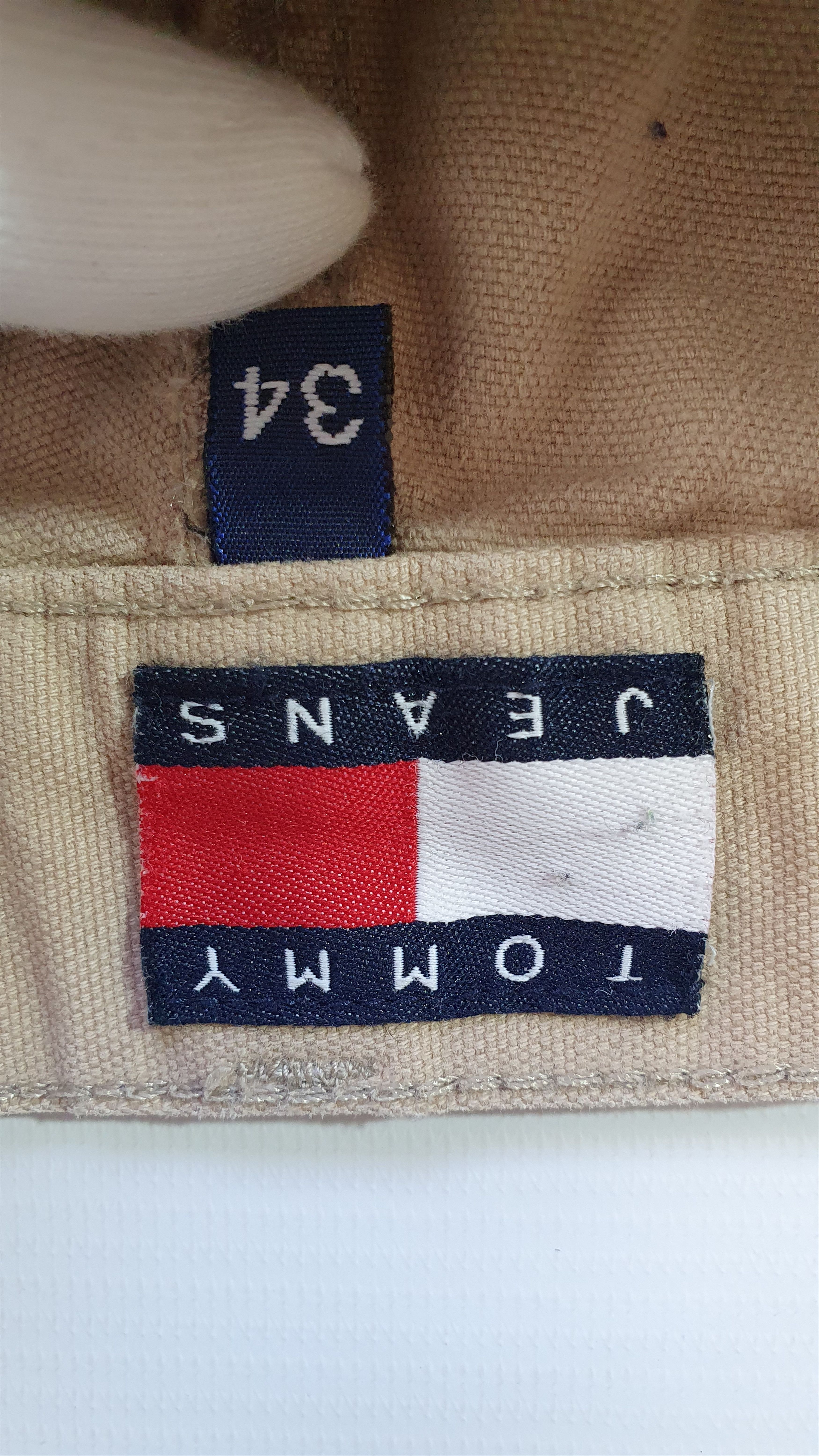 Tommy Hilfiger × Tommy Jeans × Vintage 90s Tommy Hilfiger Painter Carpenter Pants Vintage Size US 32 / EU 48 - 8 Thumbnail