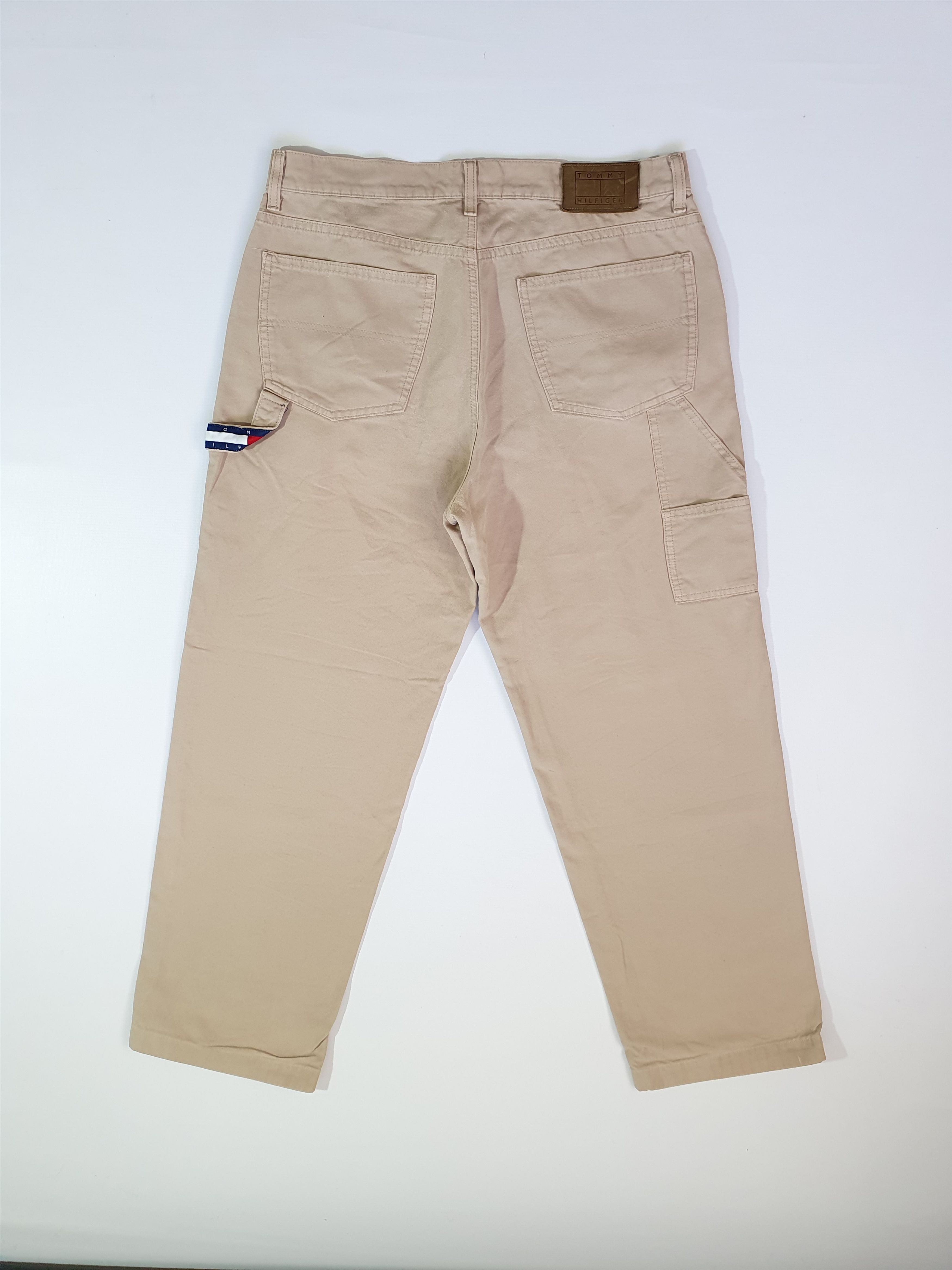 Tommy Hilfiger × Tommy Jeans × Vintage 90s Tommy Hilfiger Painter Carpenter Pants Vintage Size US 32 / EU 48 - 16 Thumbnail