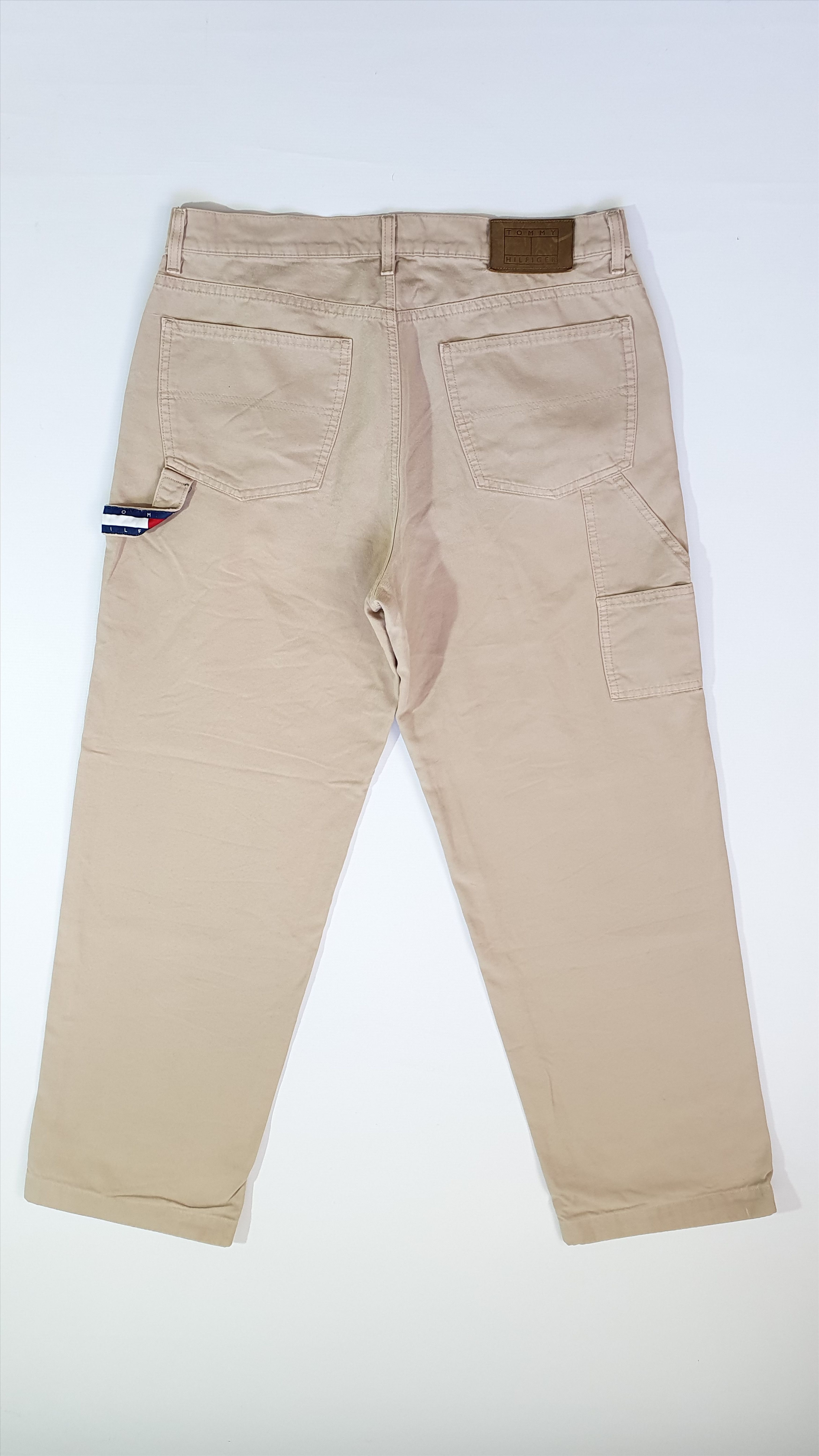 Tommy Hilfiger × Tommy Jeans × Vintage 90s Tommy Hilfiger Painter Carpenter Pants Vintage Size US 32 / EU 48 - 6 Thumbnail