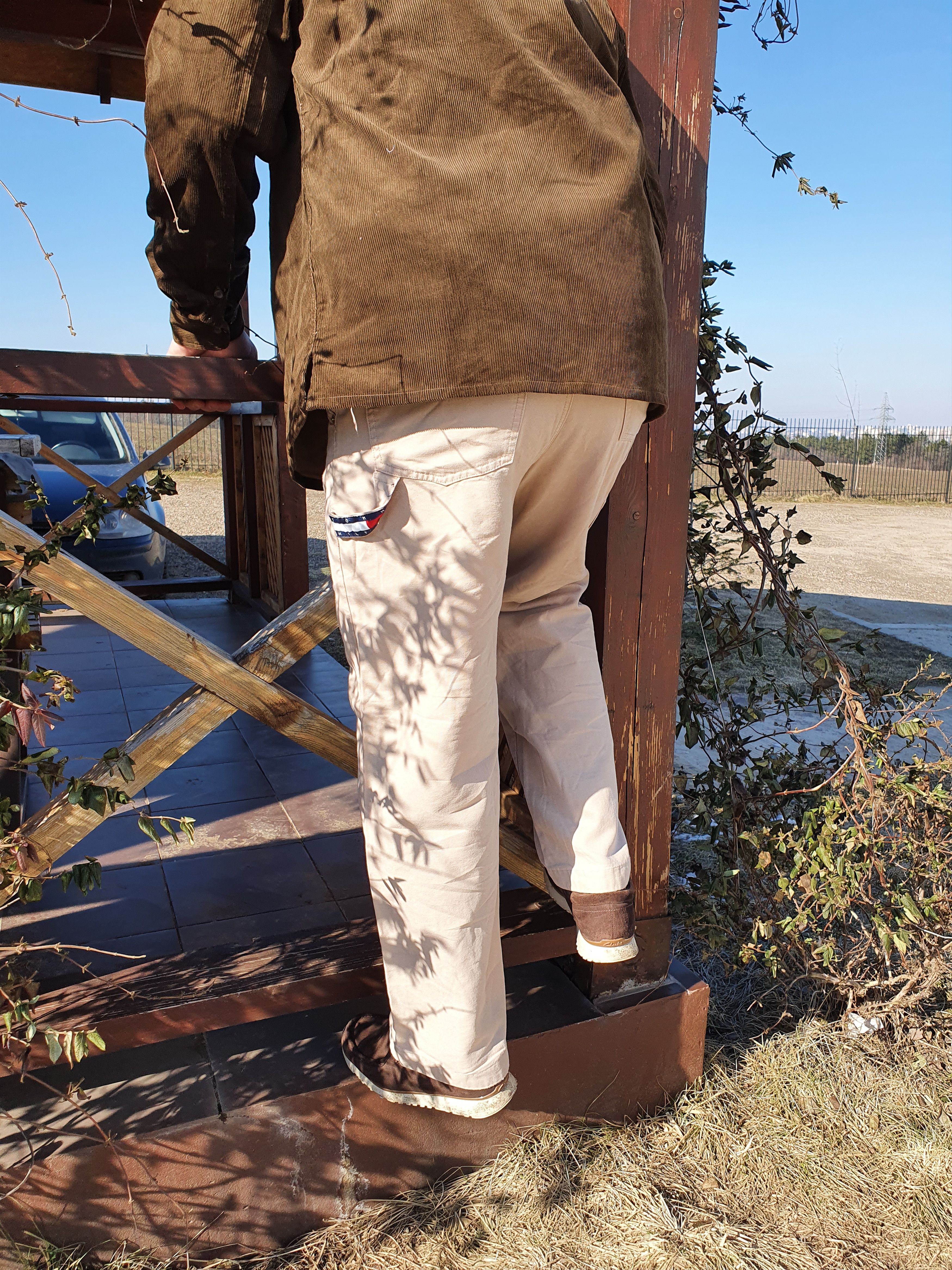 Tommy Hilfiger × Tommy Jeans × Vintage 90s Tommy Hilfiger Painter Carpenter Pants Vintage Size US 32 / EU 48 - 9 Thumbnail