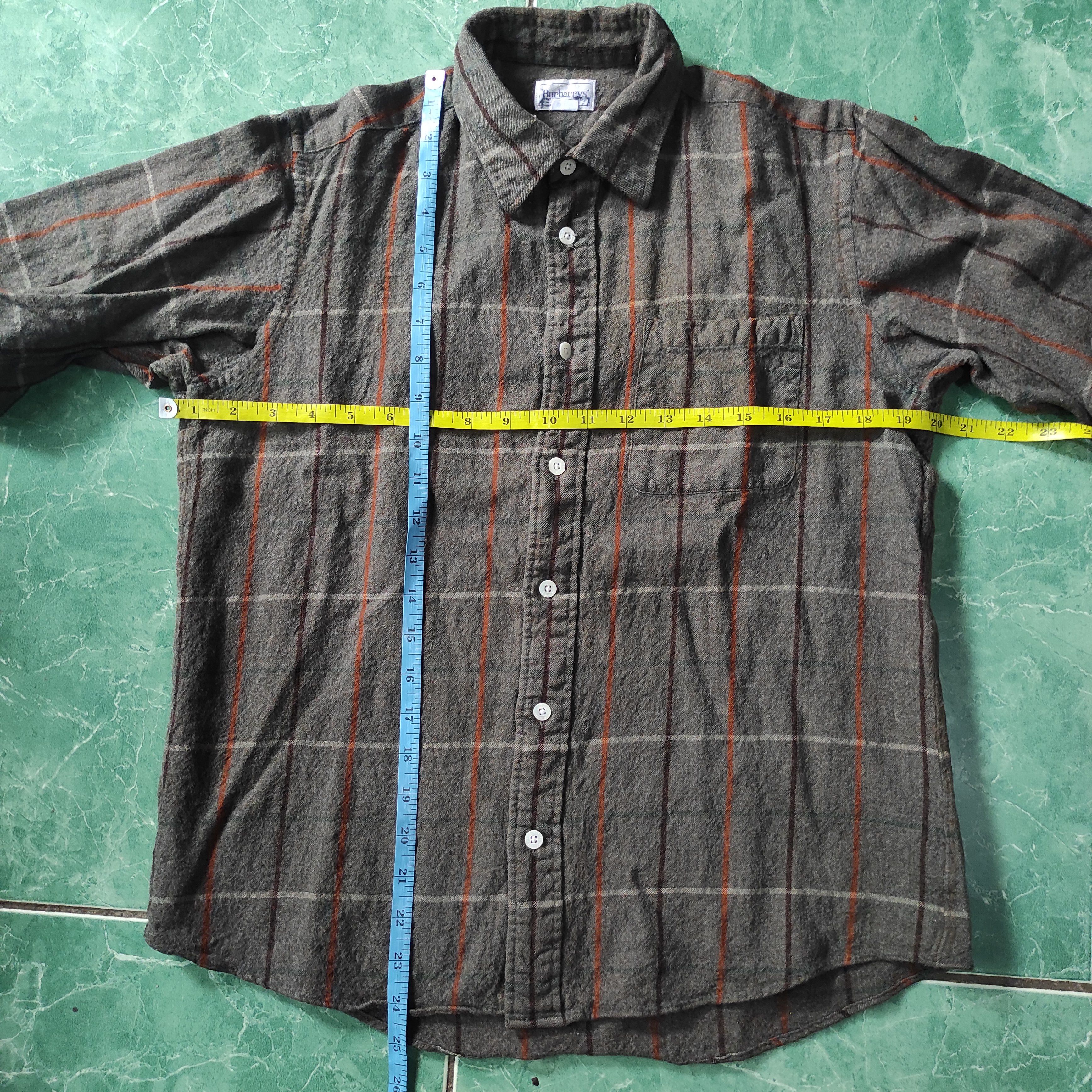 Burberry Vintage Burberrys Flannel shirt Size US S / EU 44-46 / 1 - 14 Thumbnail