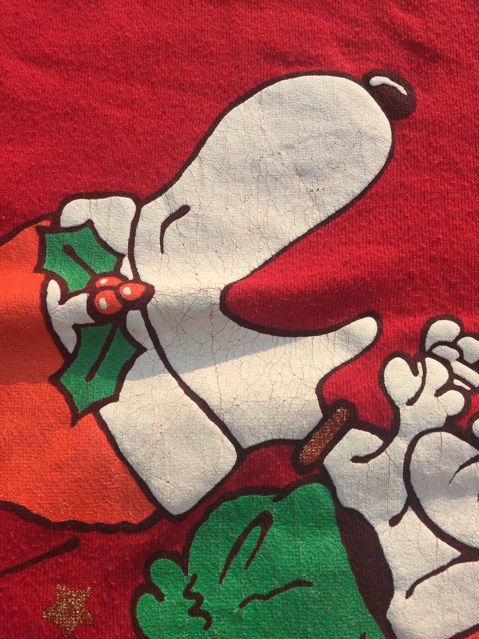 Vintage Vintage 90s Peanuts Santa Claus Christmas Sweatshirt Size US M / EU 48-50 / 2 - 3 Thumbnail
