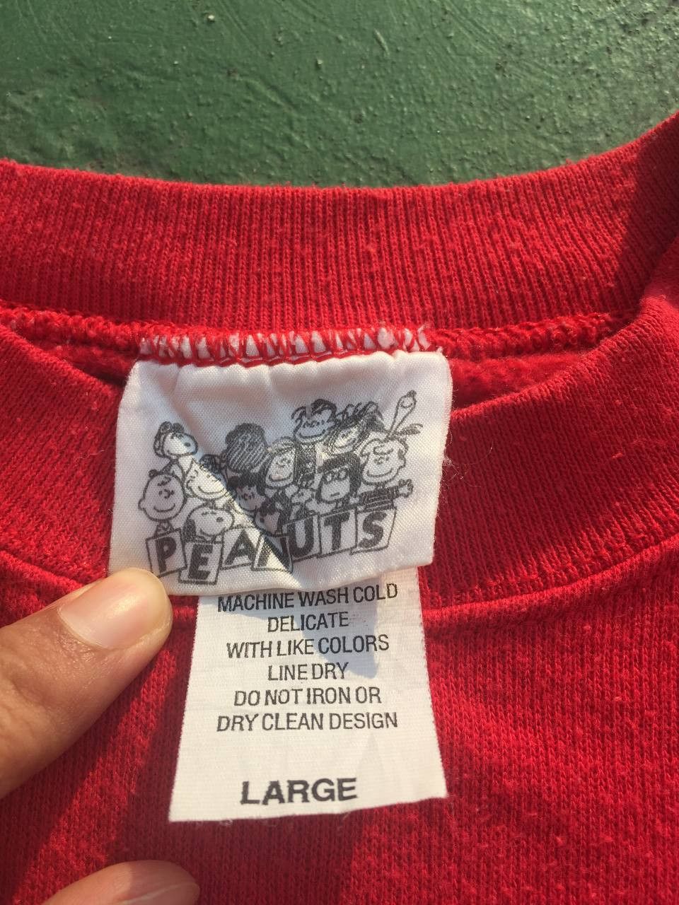 Vintage Vintage 90s Peanuts Santa Claus Christmas Sweatshirt Size US M / EU 48-50 / 2 - 5 Thumbnail