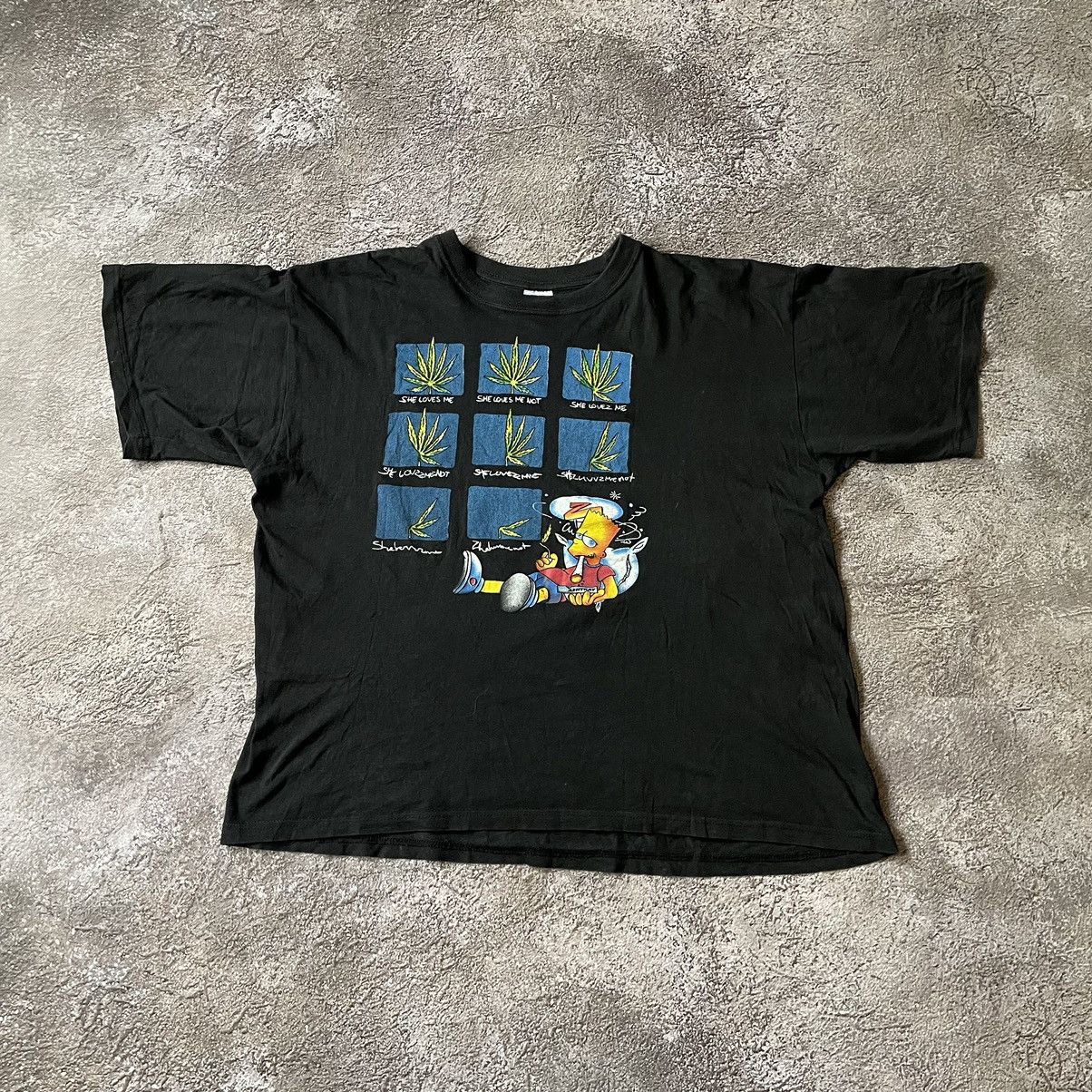 Vintage Vintage Y2K Graphic Tee Sun Faded Thrashed Skate Streetwear Size US XL / EU 56 / 4 - 2 Thumbnail