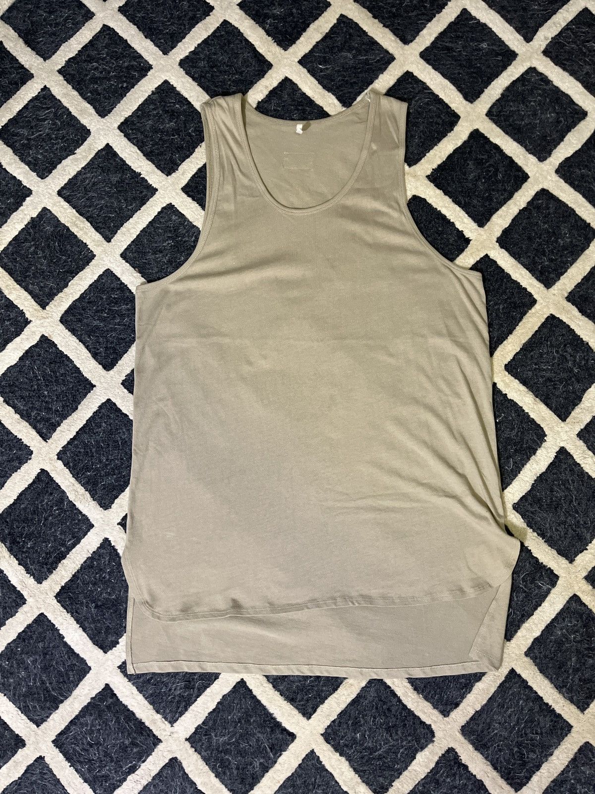 トップス Fear of god 5th collection mesh tank top NWT FEAR OF GOD Fifth Collection Longline Mesh Tank White