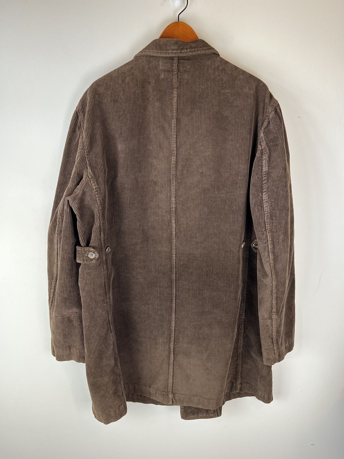 Comme des Garcons Comme Des Garcons Shirt Brown Corduroy Coat Jacket Size US S / EU 44-46 / 1 - 2 Thumbnail