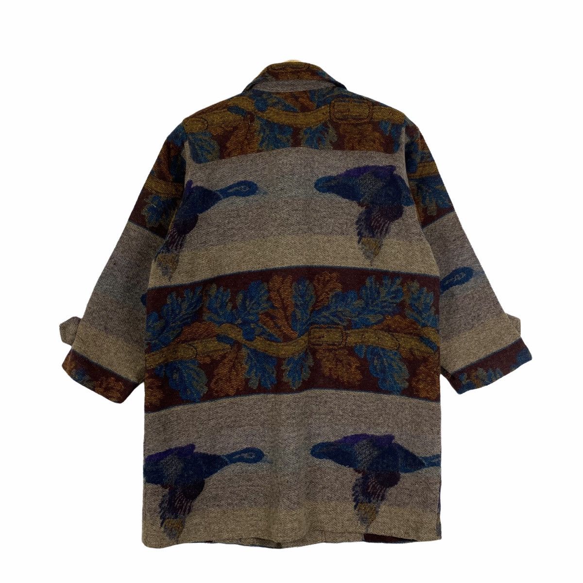 Japanese Brand × Vintage Vintage VERO SOUTH WESTERN Toggle Button Duffle Coat Jacket Size US M / EU 48-50 / 2 - 2 Thumbnail