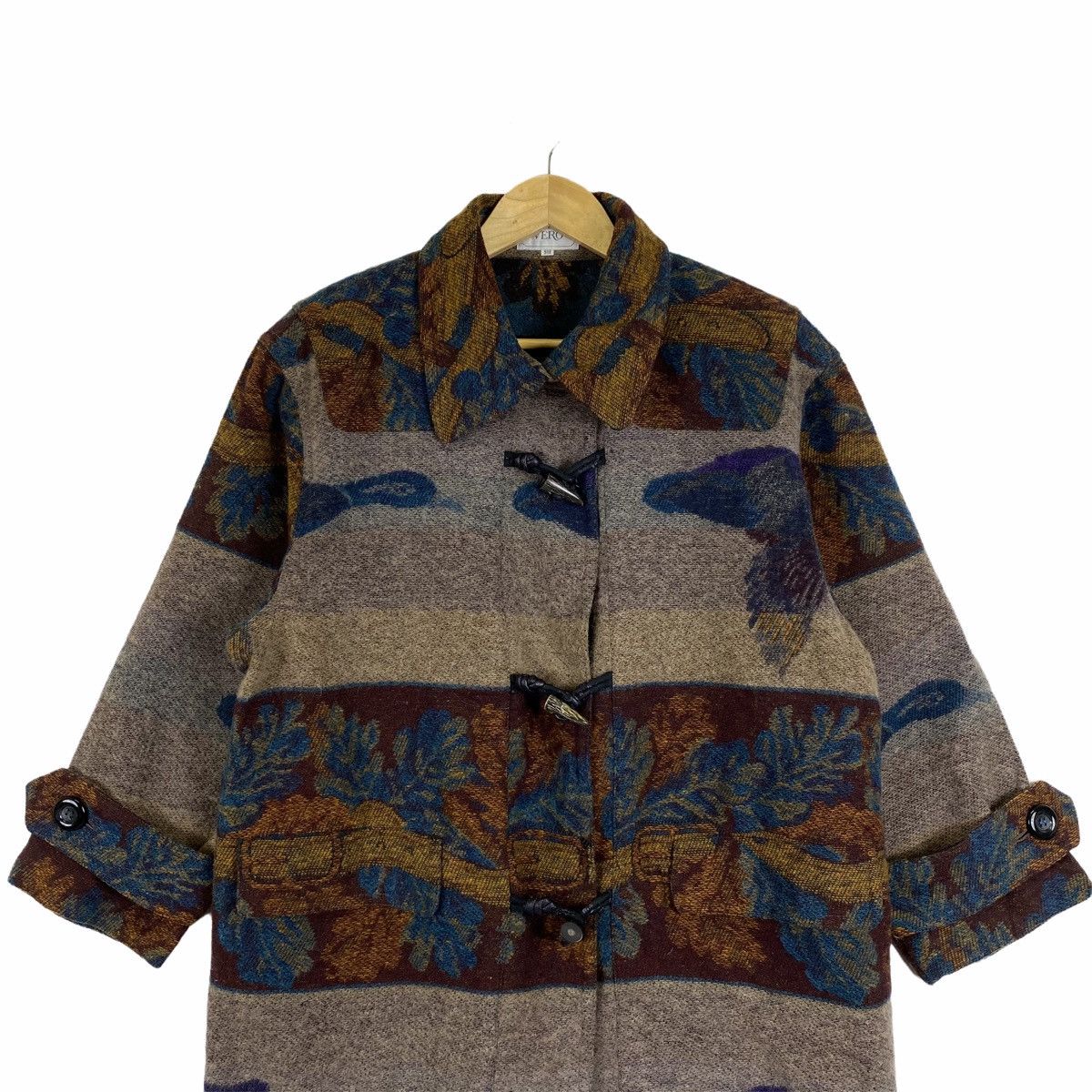 Japanese Brand × Vintage Vintage VERO SOUTH WESTERN Toggle Button Duffle Coat Jacket Size US M / EU 48-50 / 2 - 5 Thumbnail