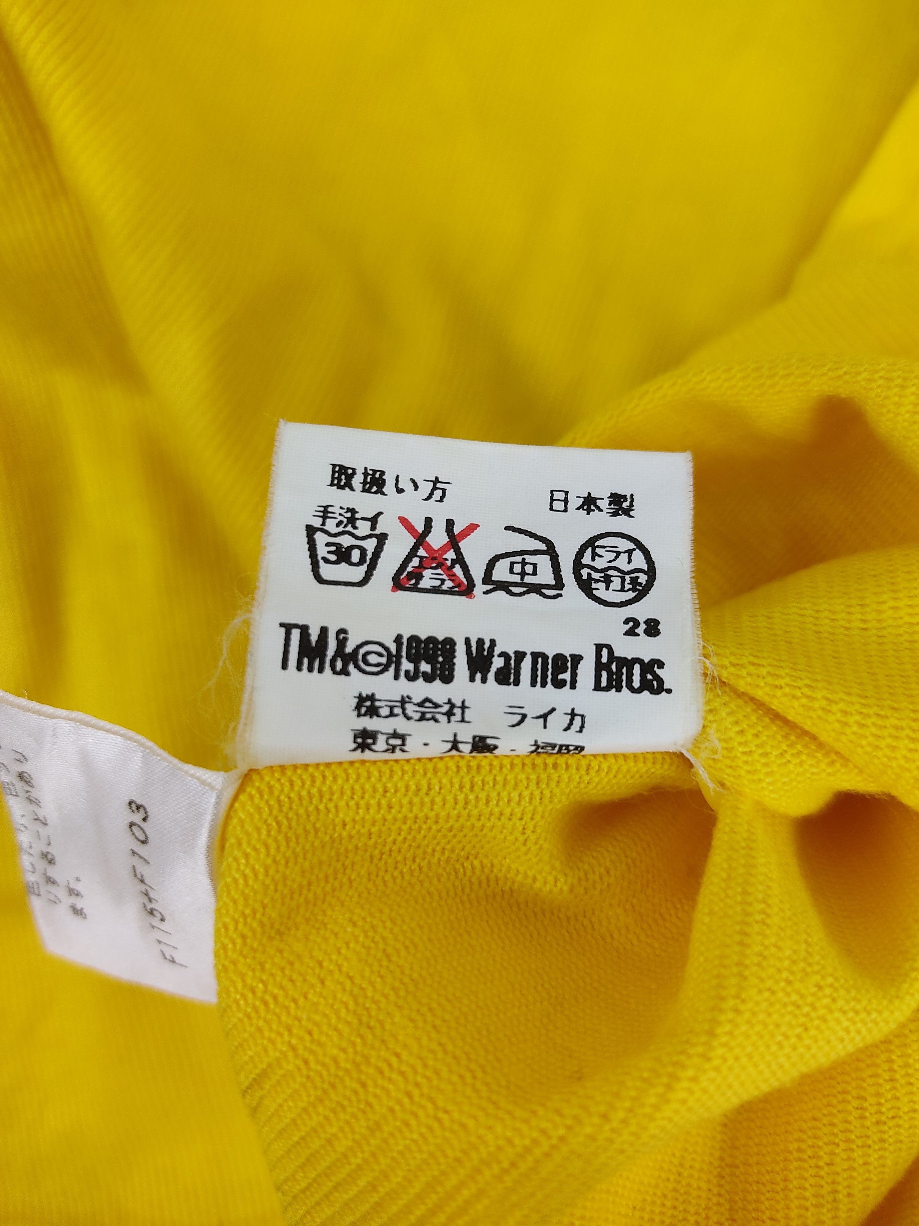 Cartoon Network Vintage 90s Pia Sports X Warner Bros Polo Tee Art Size US S / EU 44-46 / 1 - 4 Thumbnail