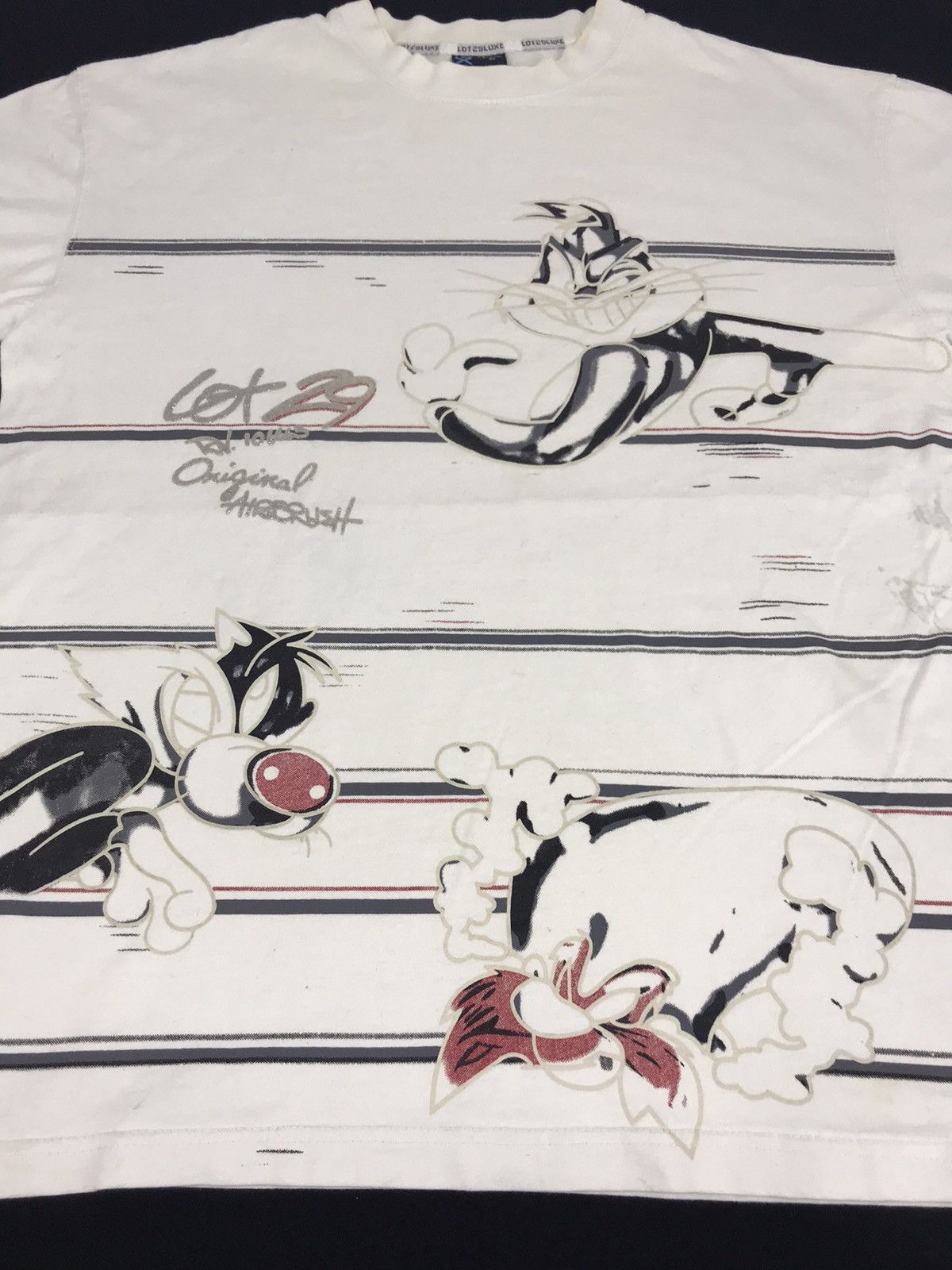Cartoon Network Vintage Lot 29 Luxe Sylvester Cat Cartoon Logo Tee Size US XL / EU 56 / 4 - 3 Thumbnail