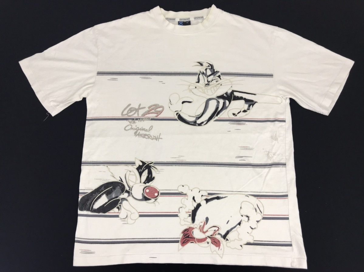 Cartoon Network Vintage Lot 29 Luxe Sylvester Cat Cartoon Logo Tee Size US XL / EU 56 / 4 - 1 Thumbnail