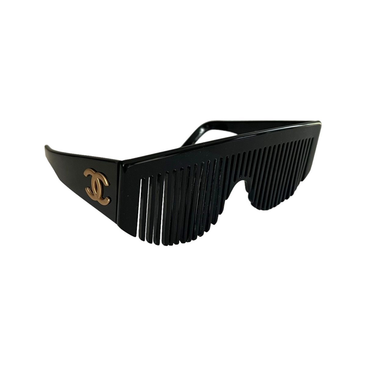 Chanel Chanel '93 Comb CC Logo Sunglasses Size ONE SIZE - 3 Thumbnail