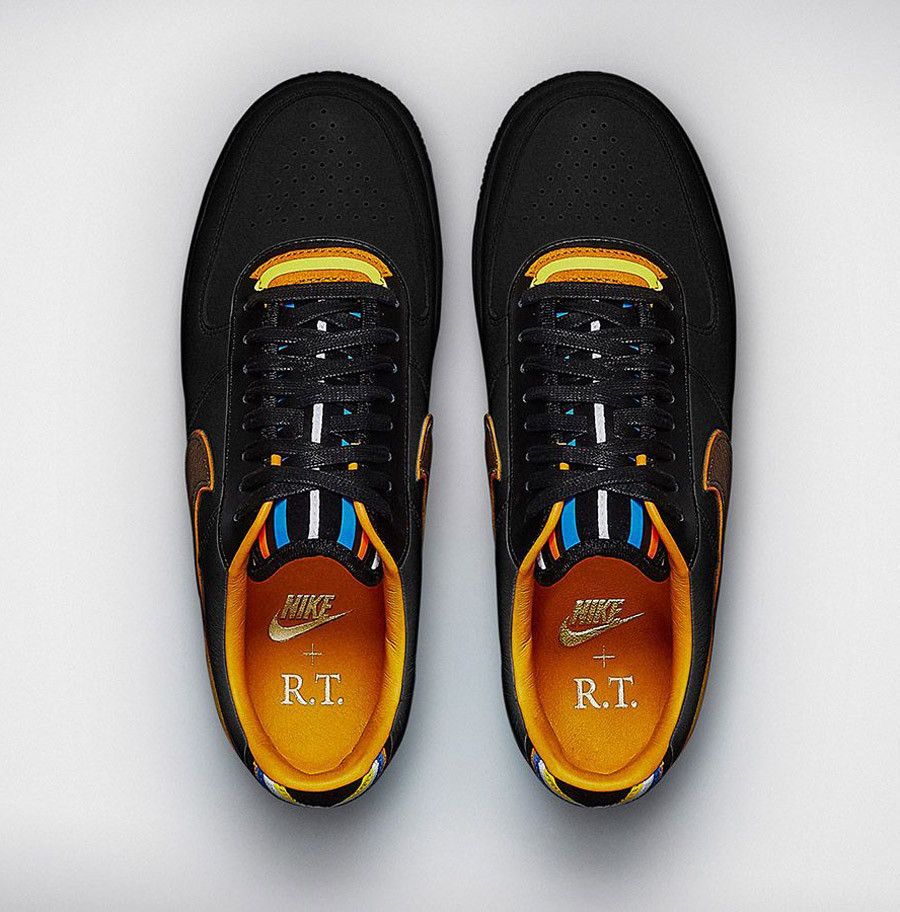 image of Nike x Riccardo Tisci Air Force 1 Sp Black Brown 2014 Shoes, Men's (Size 10)