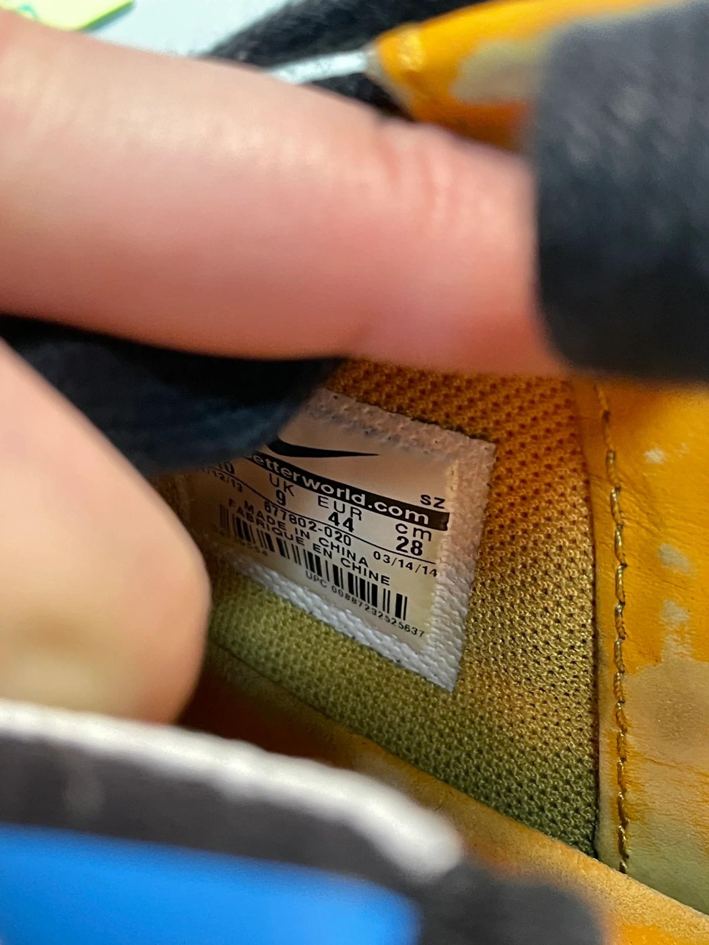 Nike × Riccardo Tisci Riccardo Tisci x Air Force 1 SP Black Brown 2014 Size US 10 / EU 43 - 12 Thumbnail