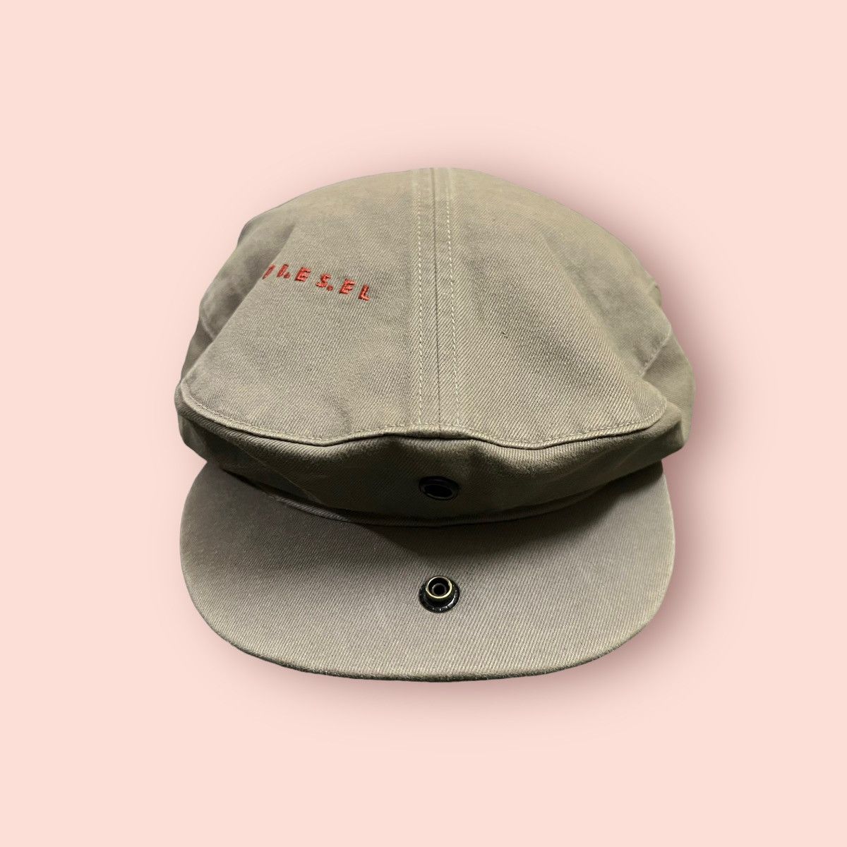 Diesel × Japanese Brand VINTAGE DIESEL BARETTA/NEWSBOY HAT Size ONE SIZE - 3 Thumbnail