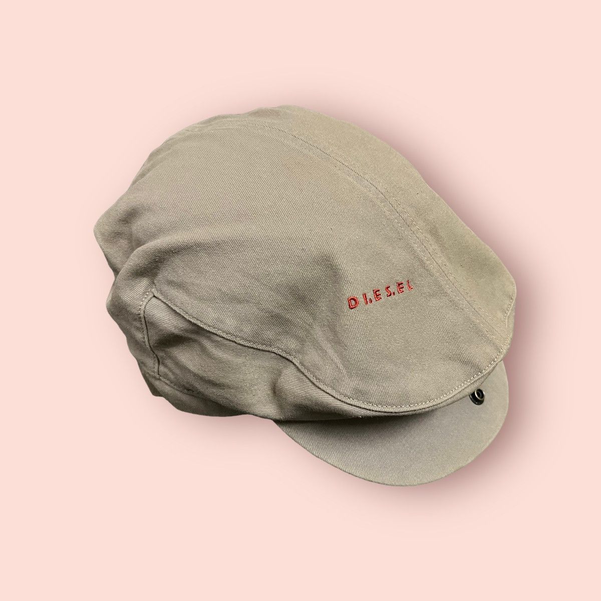 Diesel × Japanese Brand VINTAGE DIESEL BARETTA/NEWSBOY HAT Size ONE SIZE - 6 Thumbnail