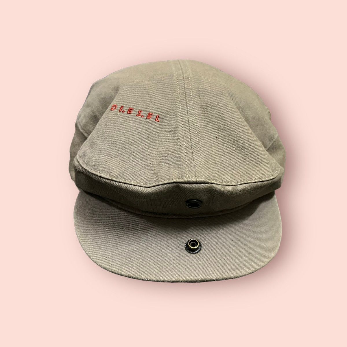 Diesel × Japanese Brand VINTAGE DIESEL BARETTA/NEWSBOY HAT Size ONE SIZE - 1 Thumbnail