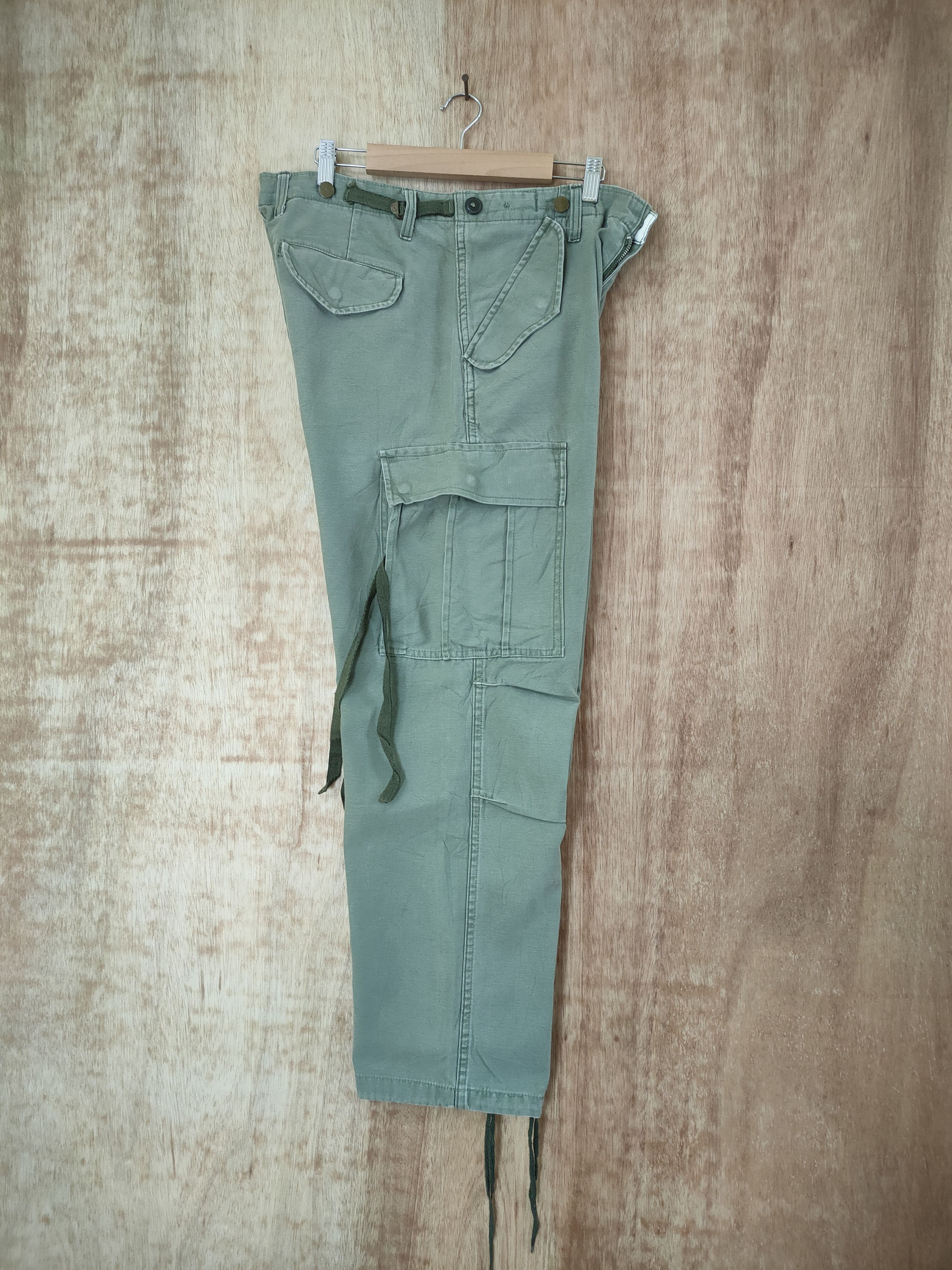 Japanese Brand VINTAGE BONDAGE CARGO PANTS Size US 34 / EU 50 - 9 Thumbnail