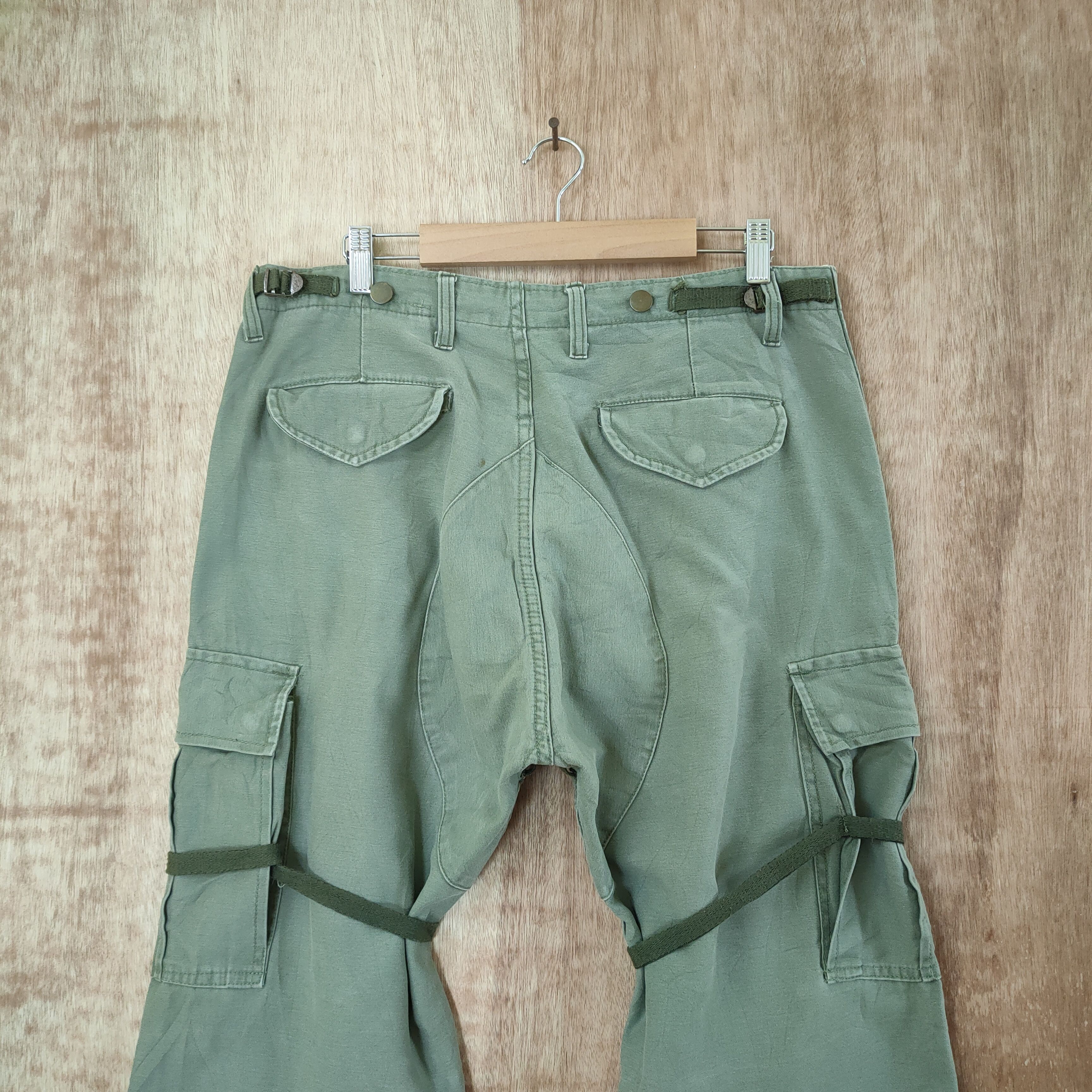 Japanese Brand VINTAGE BONDAGE CARGO PANTS Size US 34 / EU 50 - 6 Thumbnail