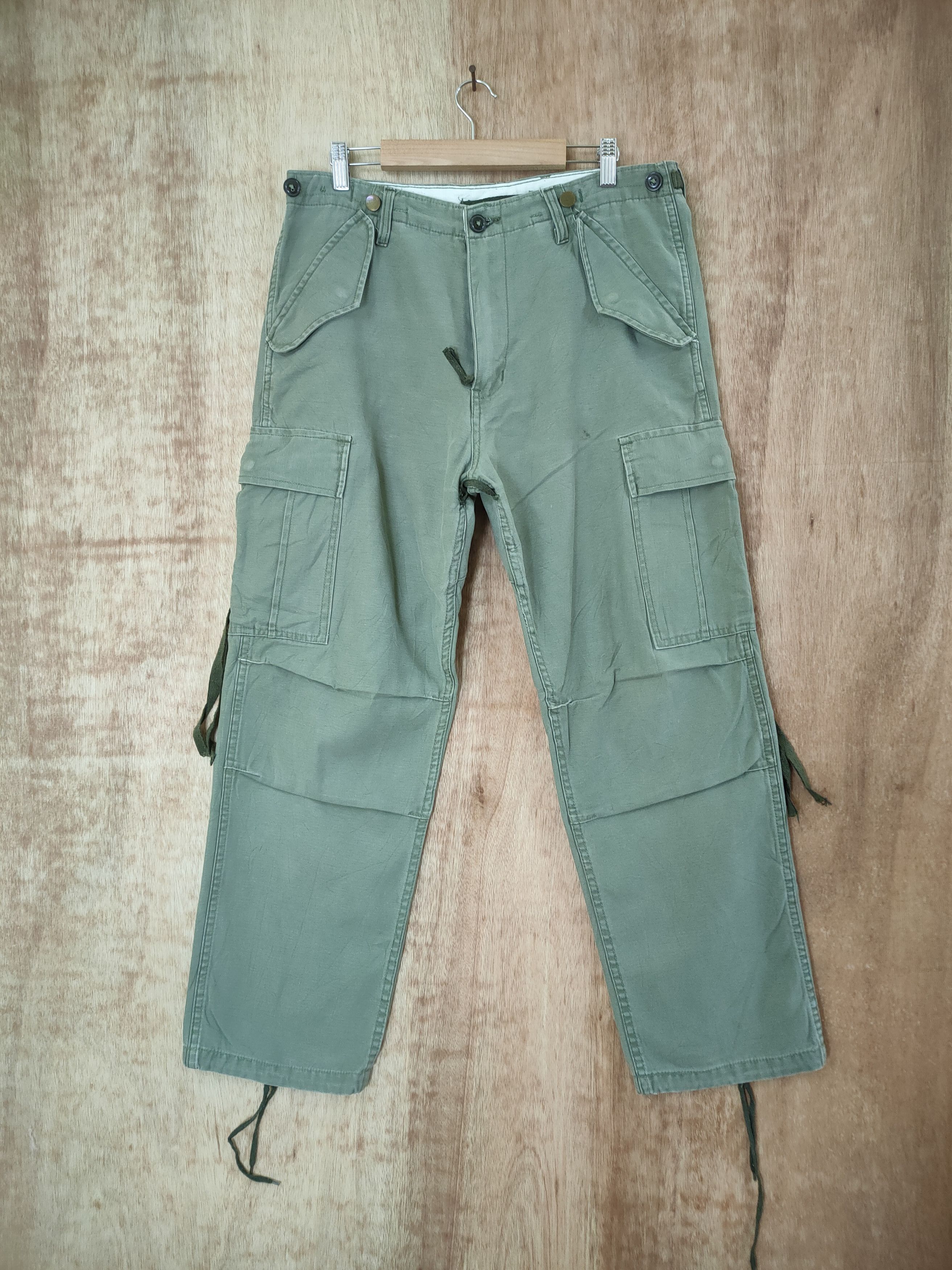 Japanese Brand VINTAGE BONDAGE CARGO PANTS Size US 34 / EU 50 - 13 Thumbnail