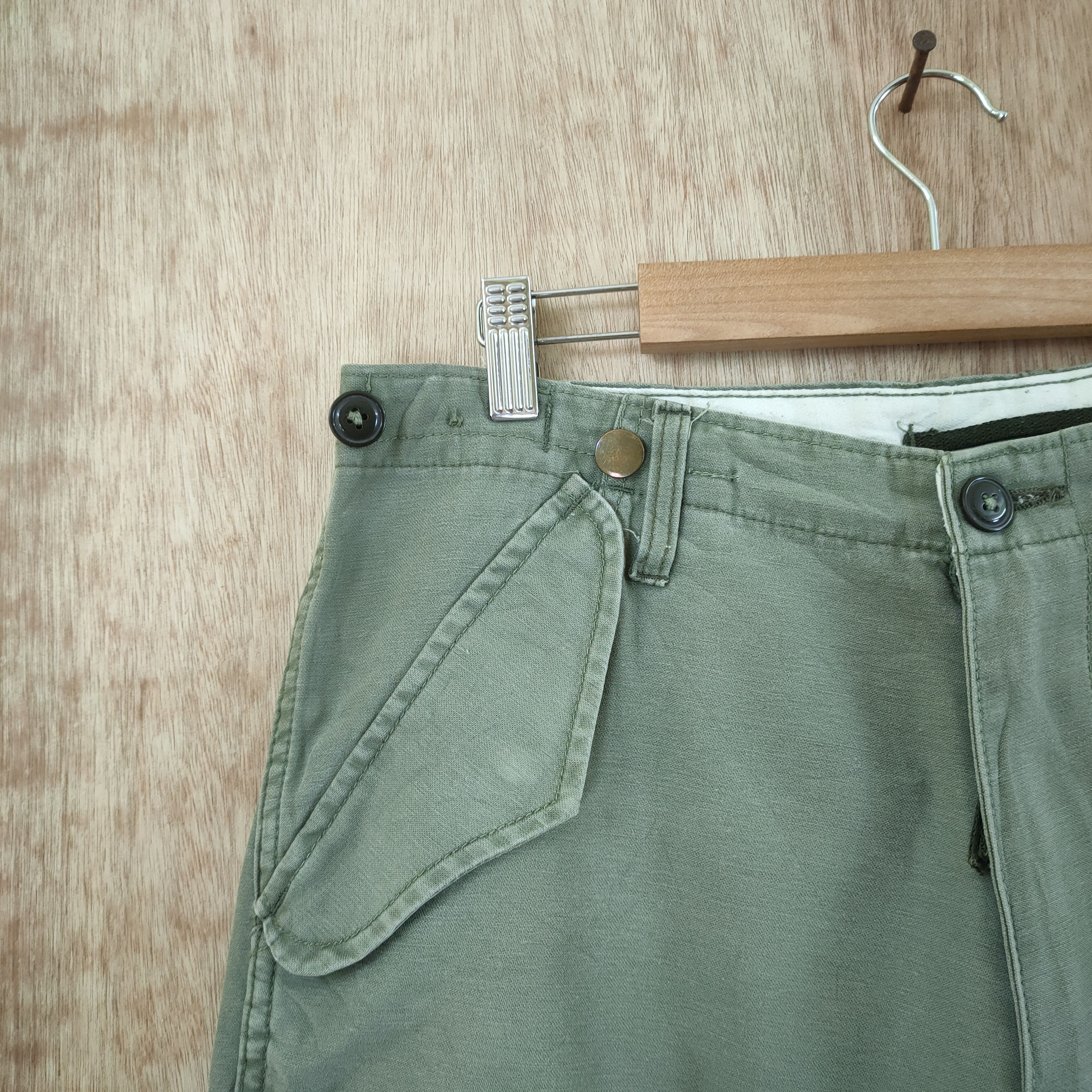 Japanese Brand VINTAGE BONDAGE CARGO PANTS Size US 34 / EU 50 - 14 Thumbnail