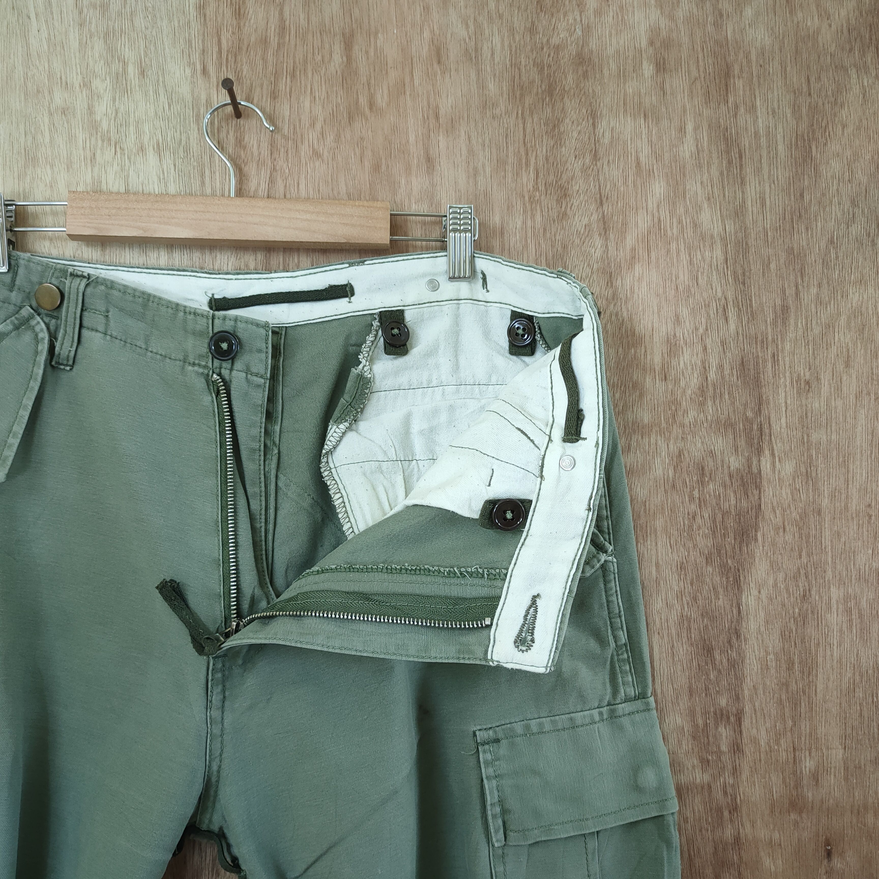 Japanese Brand VINTAGE BONDAGE CARGO PANTS Size US 34 / EU 50 - 8 Thumbnail