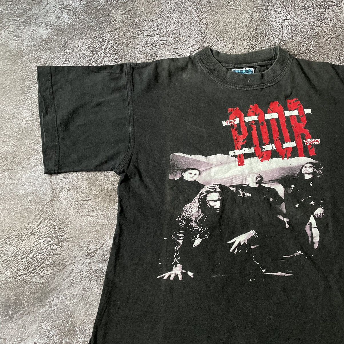 Vintage Vintage 90s Graphic Tee Sun Faded Skull Print Grunge Boxy XL Size US XL / EU 56 / 4 - 4 Thumbnail