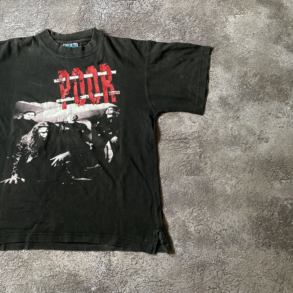Vintage Vintage 90s Graphic Tee Sun Faded Skull Print Grunge Boxy XL Size US XL / EU 56 / 4 - 2 Thumbnail