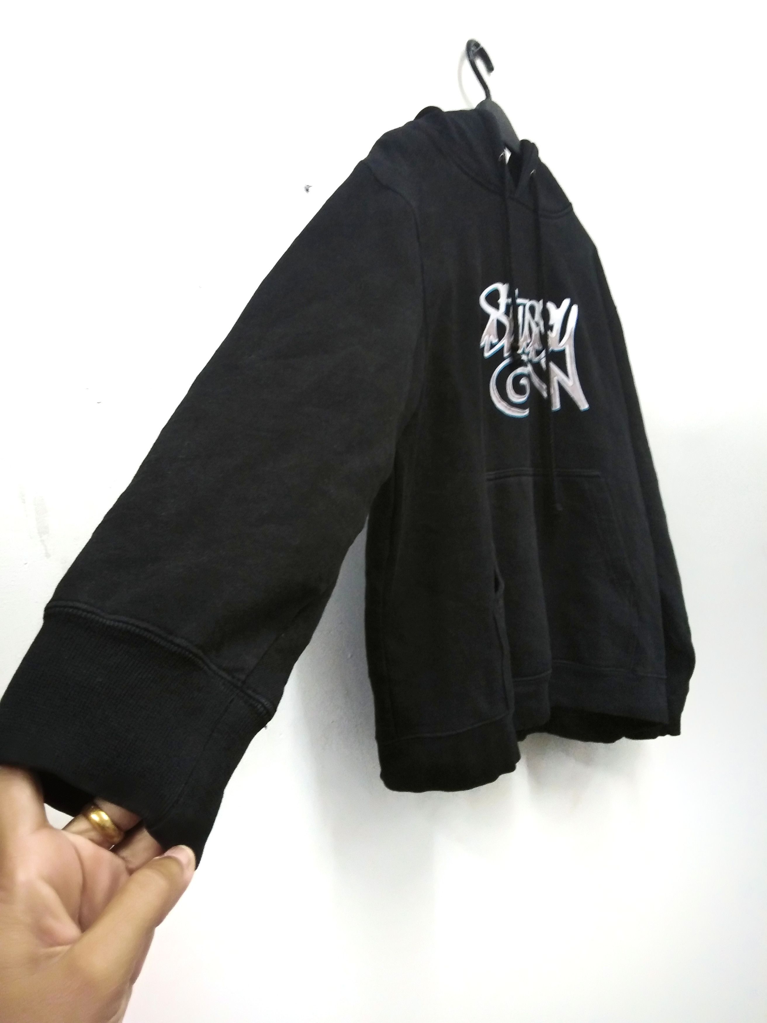Stussy Stussy Medium Black Hoodie Sweater Size US M / EU 48-50 / 2 - 3 Thumbnail