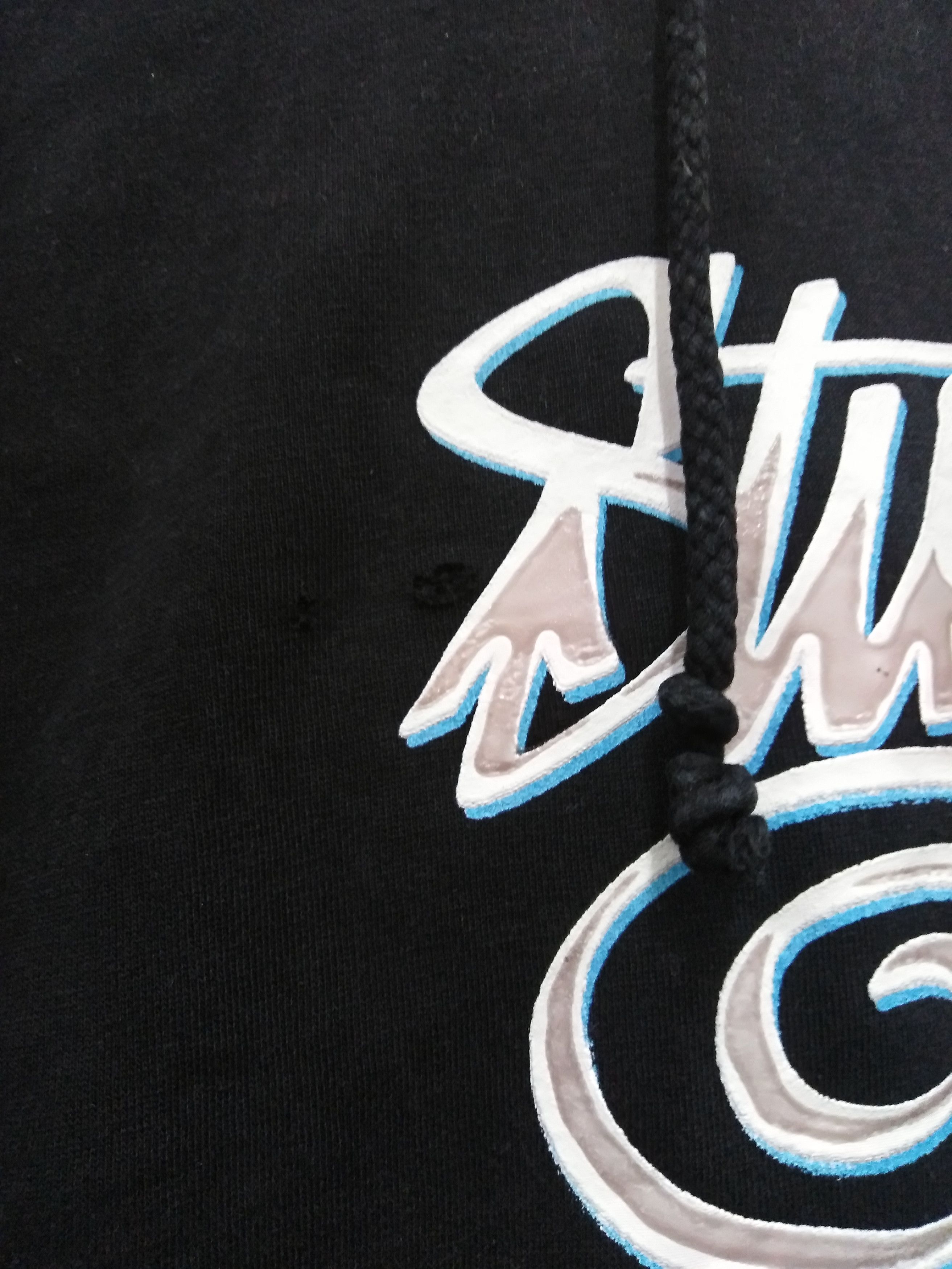 Stussy Stussy Medium Black Hoodie Sweater Size US M / EU 48-50 / 2 - 8 Thumbnail