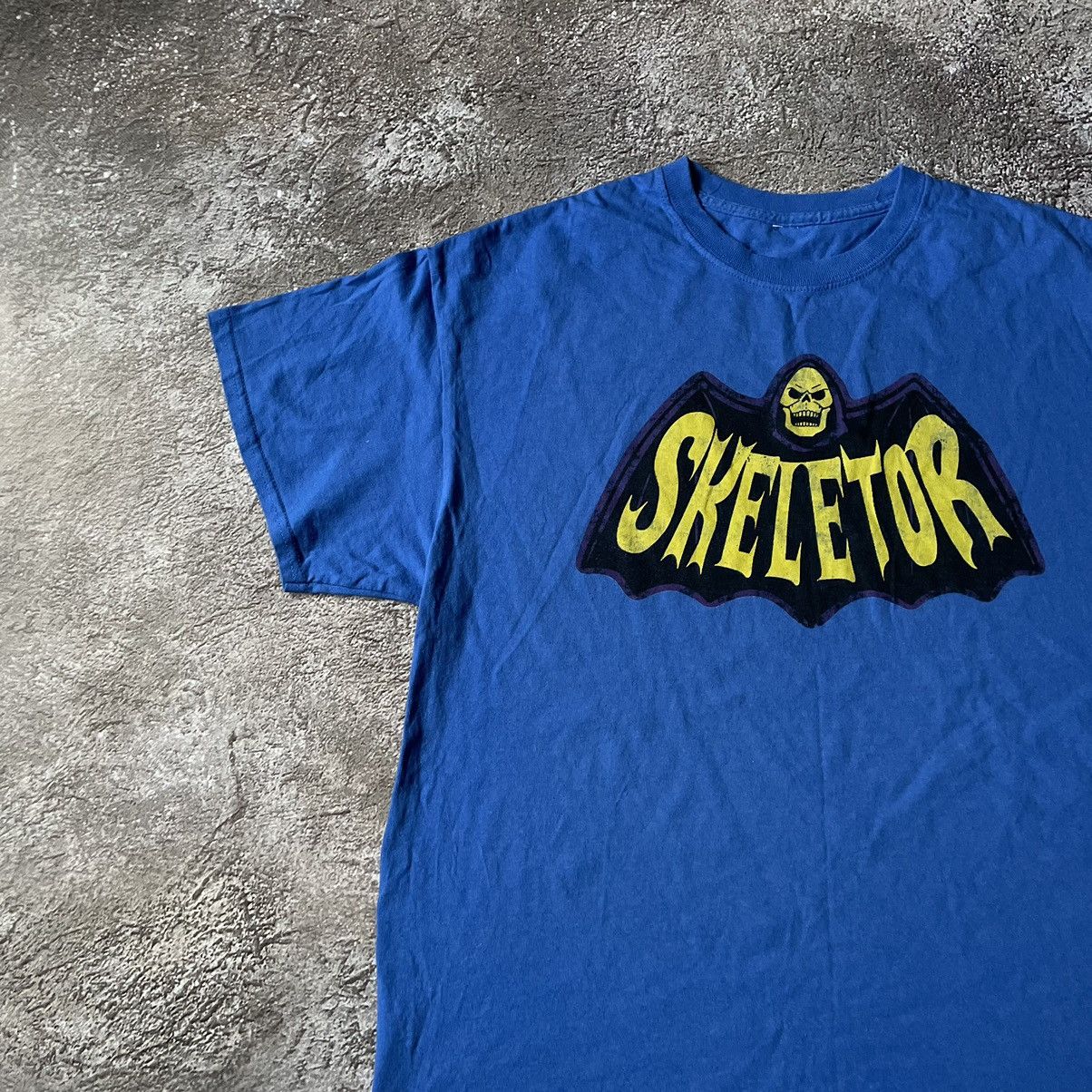 Vintage Vintage 90s Skeletor Graphic Tee Y2K Skate Streetwear Boxy L Size US L / EU 52-54 / 3 - 4 Thumbnail