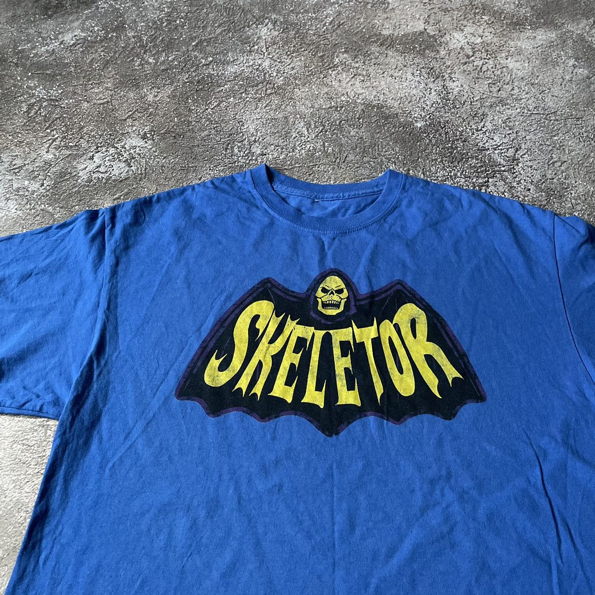 Vintage Vintage 90s Skeletor Graphic Tee Y2K Skate Streetwear Boxy L Size US L / EU 52-54 / 3 - 5 Thumbnail