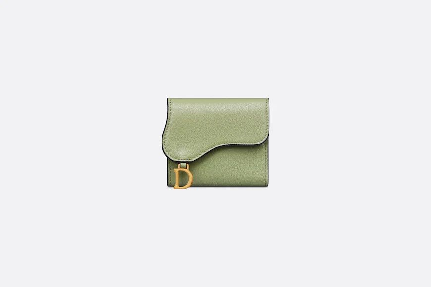 Dior SADDLE LOTUS WALLET Grailed