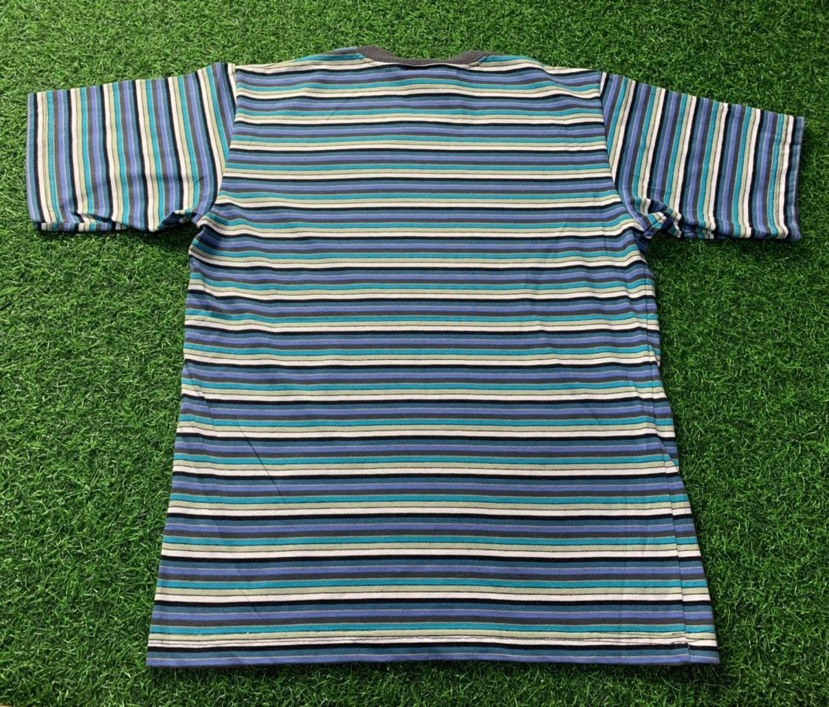Hang Ten Vintage Hang Ten USA Striped Tee Beach Surf Hawaii Unisex Size US S / EU 44-46 / 1 - 8 Thumbnail