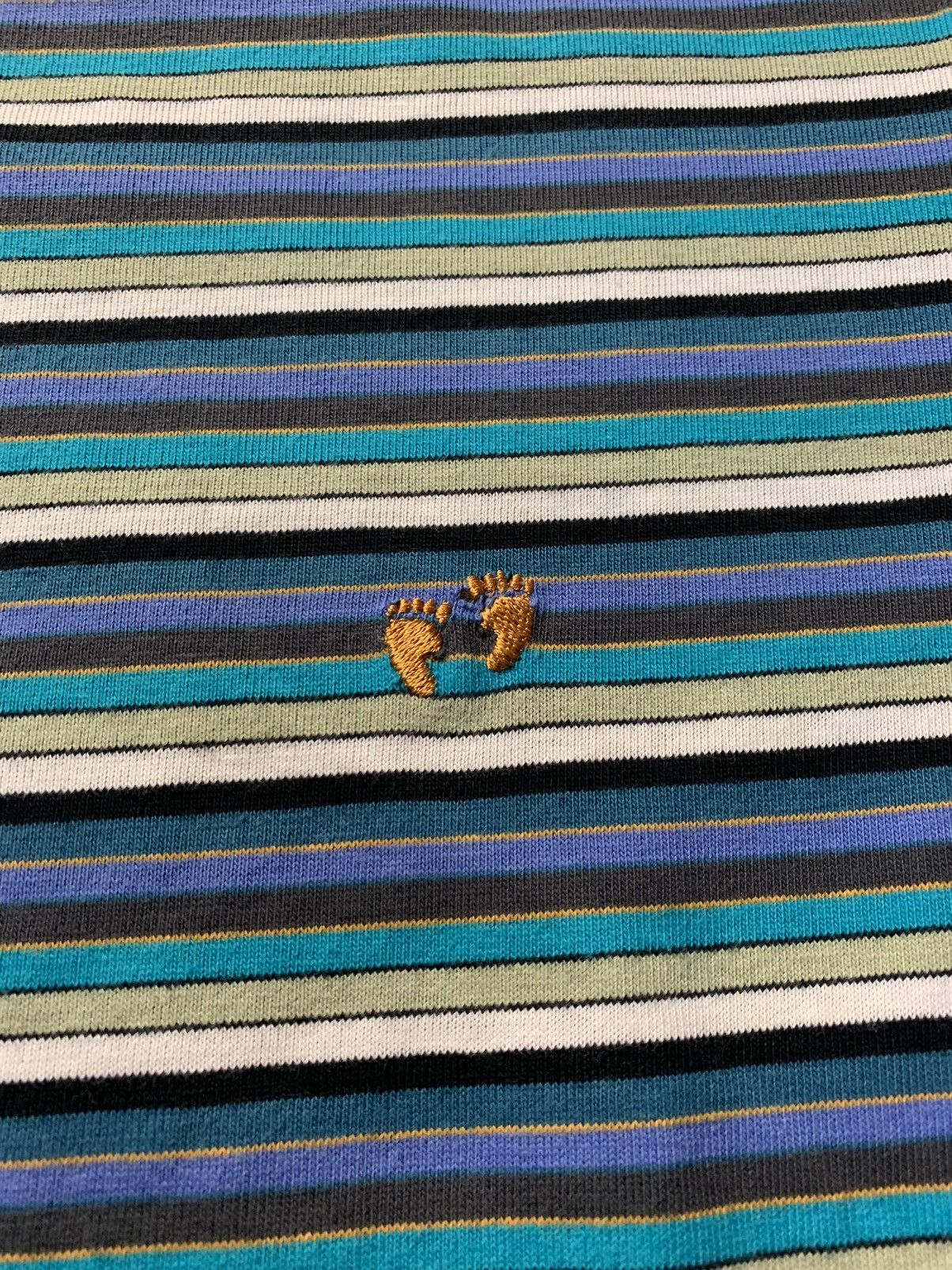 Hang Ten Vintage Hang Ten USA Striped Tee Beach Surf Hawaii Unisex Size US S / EU 44-46 / 1 - 2 Thumbnail