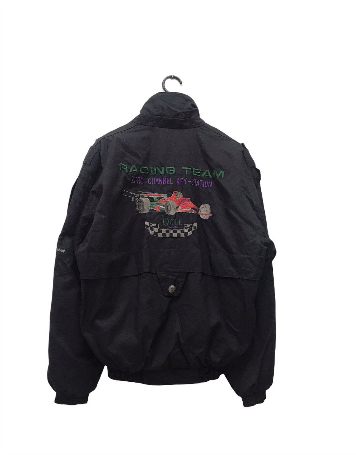 Formula 1 × Vintage Racing Team Zero Channel Key Station Bomber Jacket Size US L / EU 52-54 / 3 - 1 Thumbnail