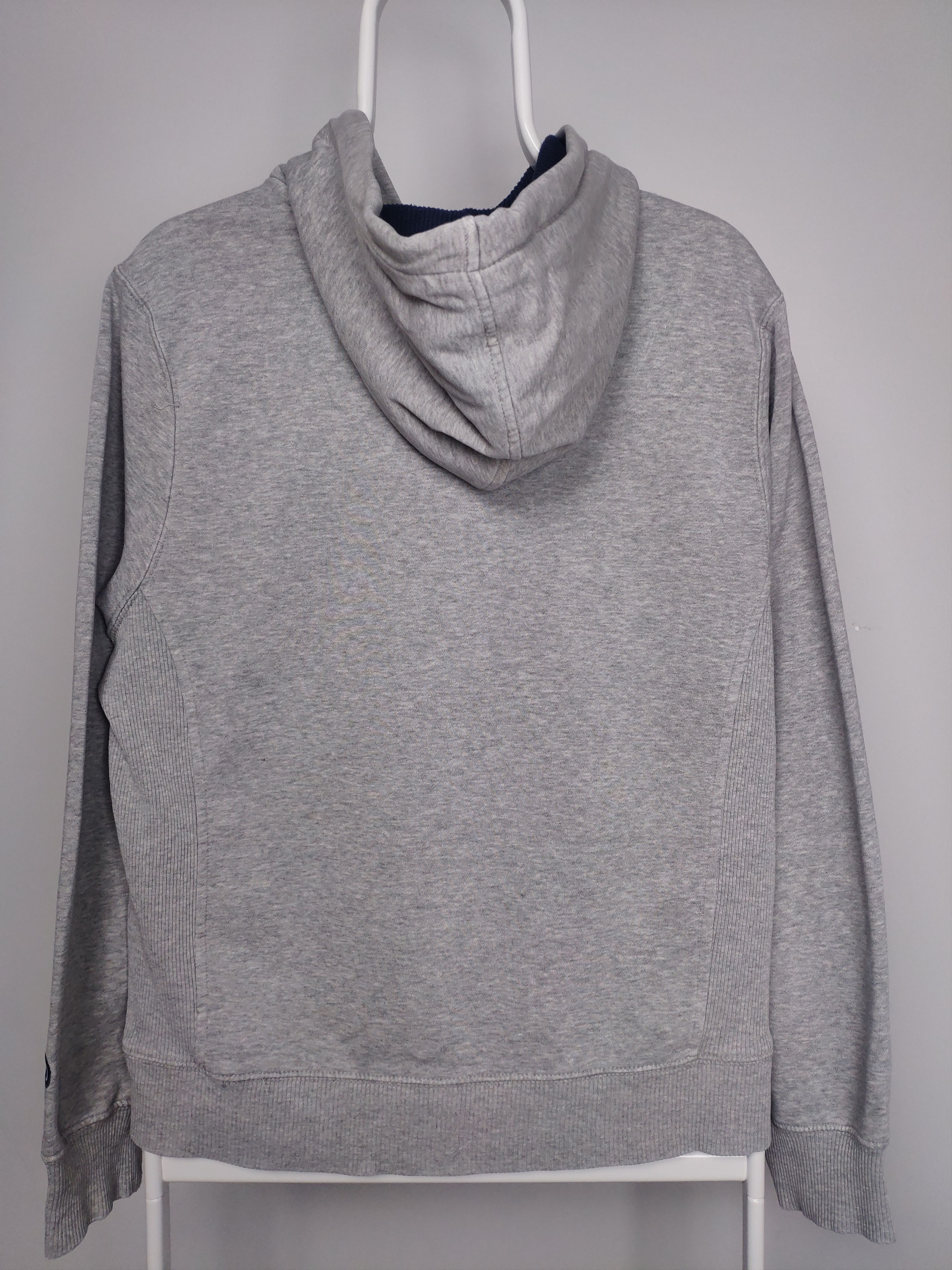 Nike × Vintage Nike athletic vintage spellout hoodie grey sweatshirt Y2K Size US S / EU 44-46 / 1 - 8 Thumbnail