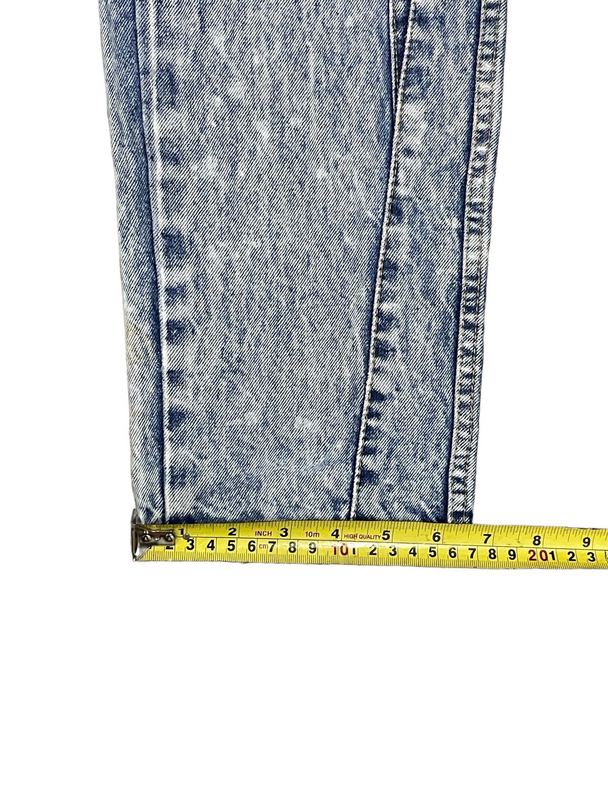 Japanese Brand Vintage Japanese Streetstyle Mid Rise Acid Wash Ripped Jeans Size 29" - 16 Thumbnail